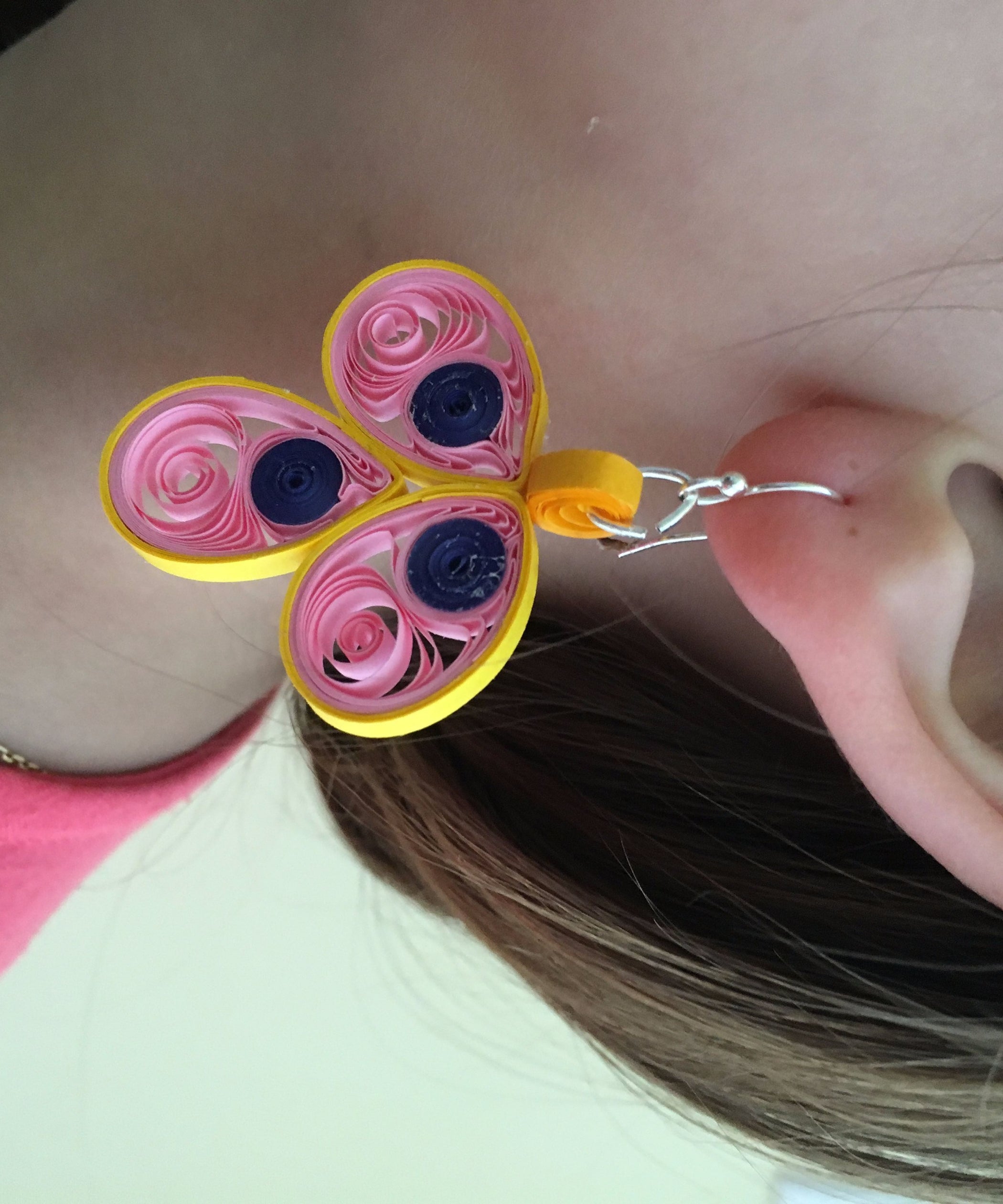 TriLoop Quilled Earrings 6 Steps Instructables