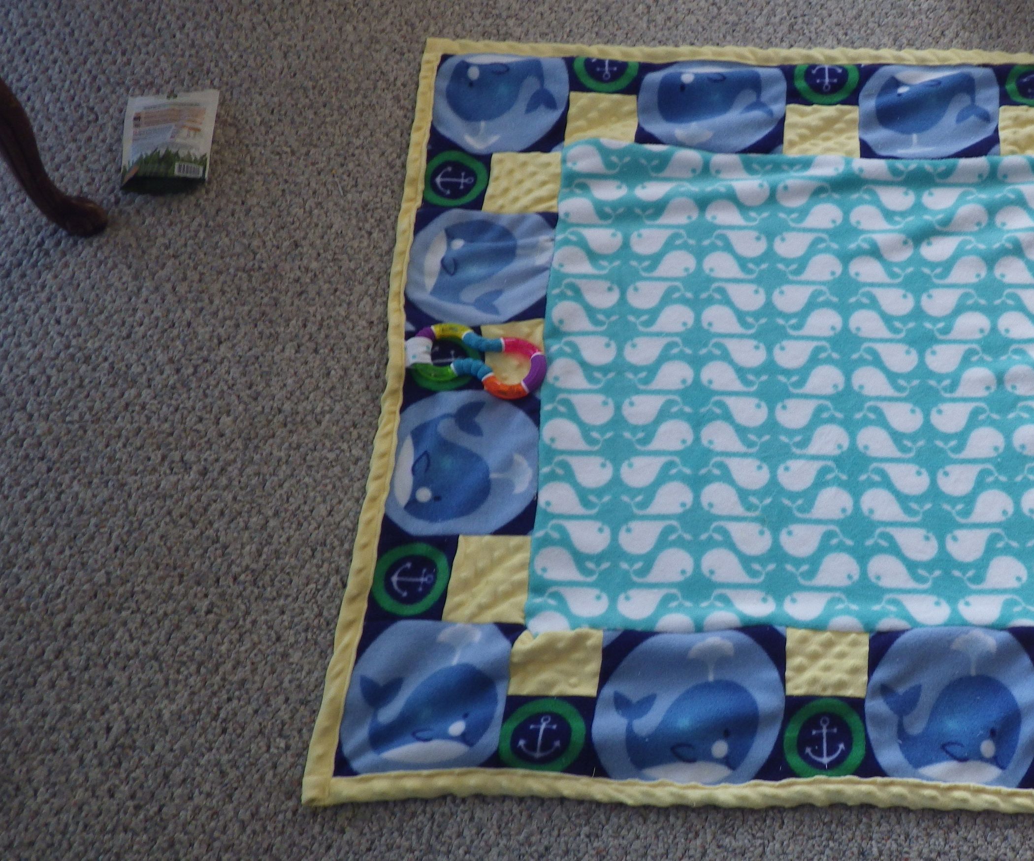 Octopus and Baby Blanket 7 Steps Instructables
