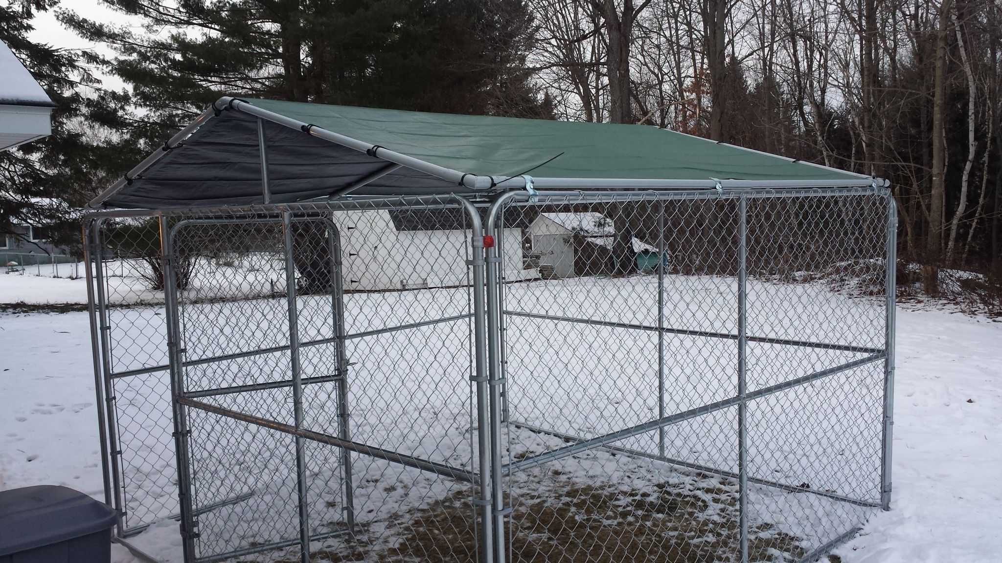 dog pen tarp
