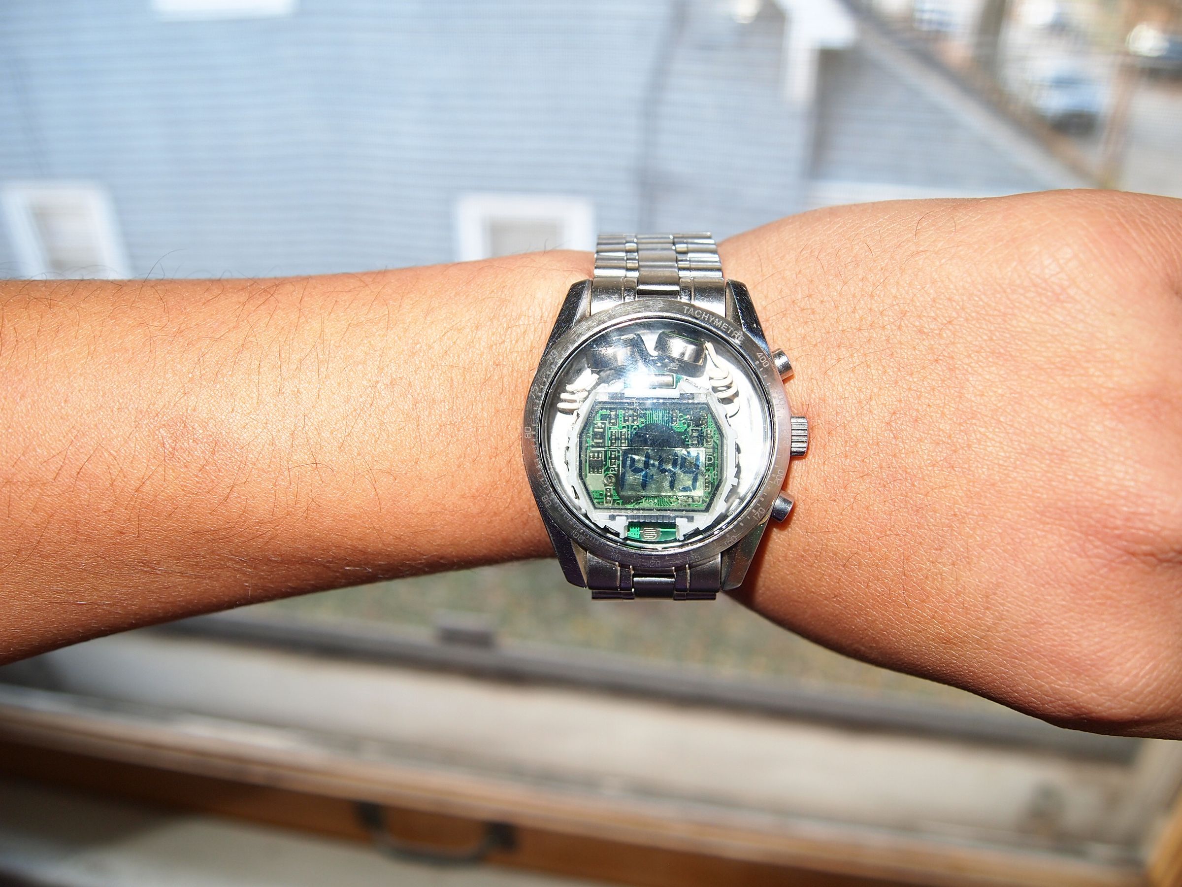 broken wrist watch