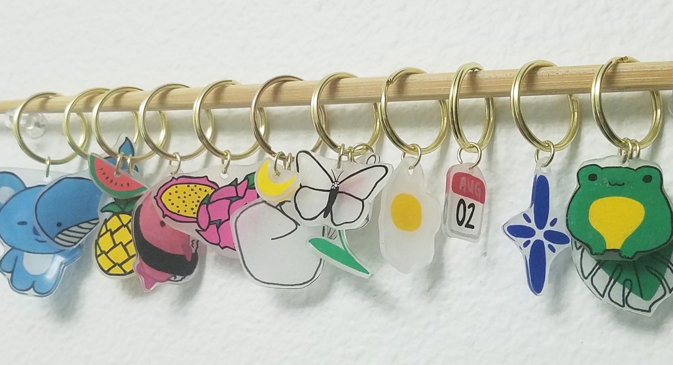 Shrink Plastic Keychains 5 Steps Instructables