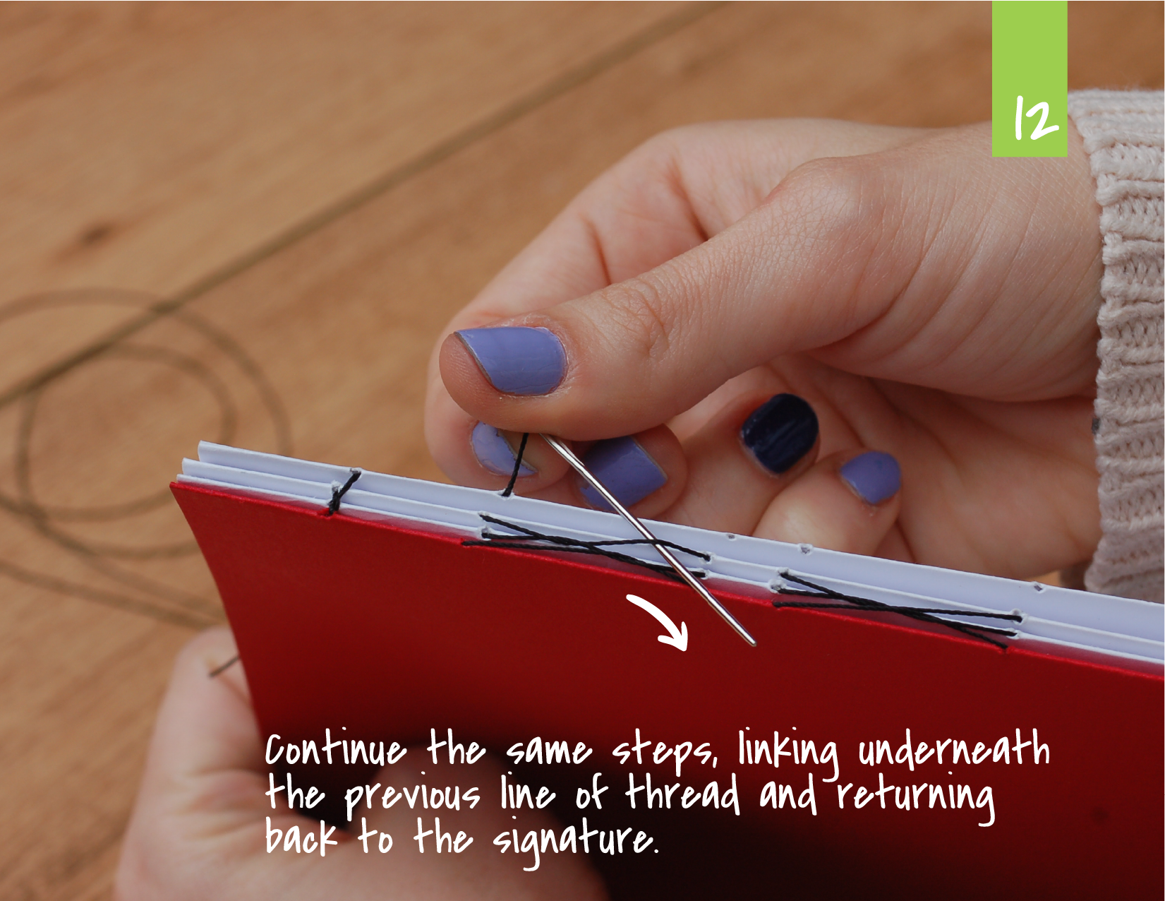 French Link Stitch Bookbinding 8 Steps (with Pictures) Instructables