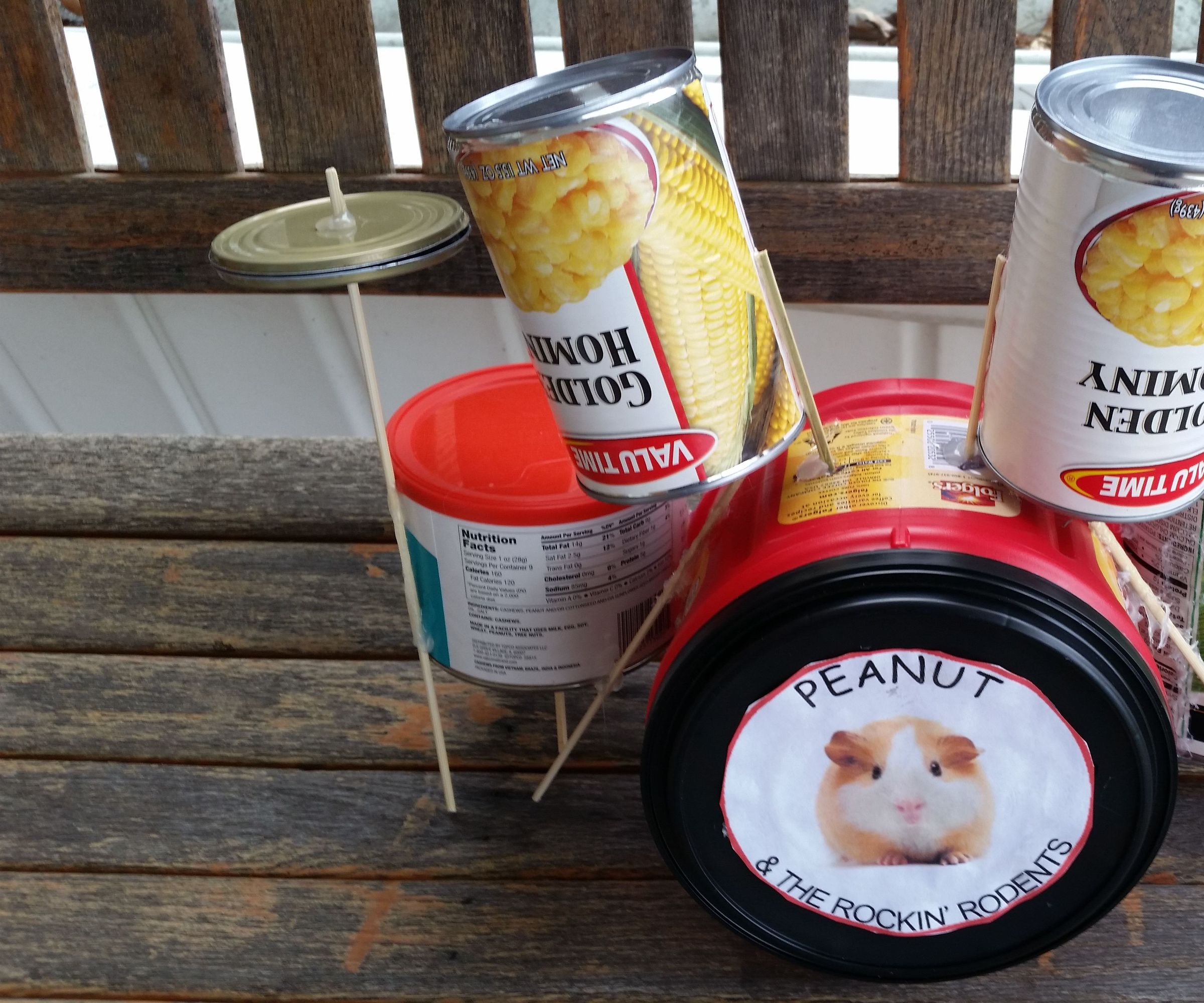 DIY guide for Drum Kit From Trash with step-by-step instructions