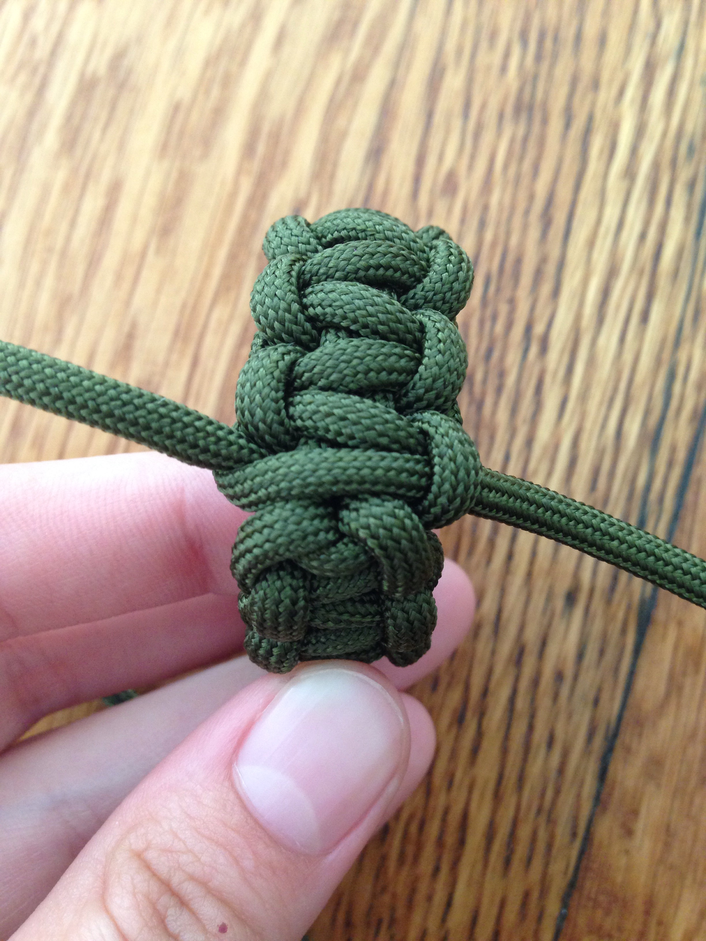 Boy Scout Paracord Neckerchief Slide 5 Steps Instructables