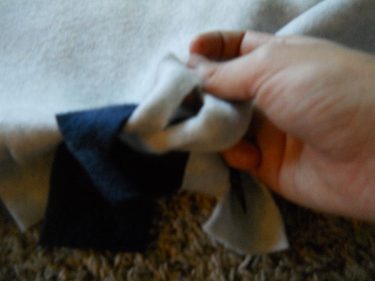 No Sew Braided Blanket 5 Steps Instructables