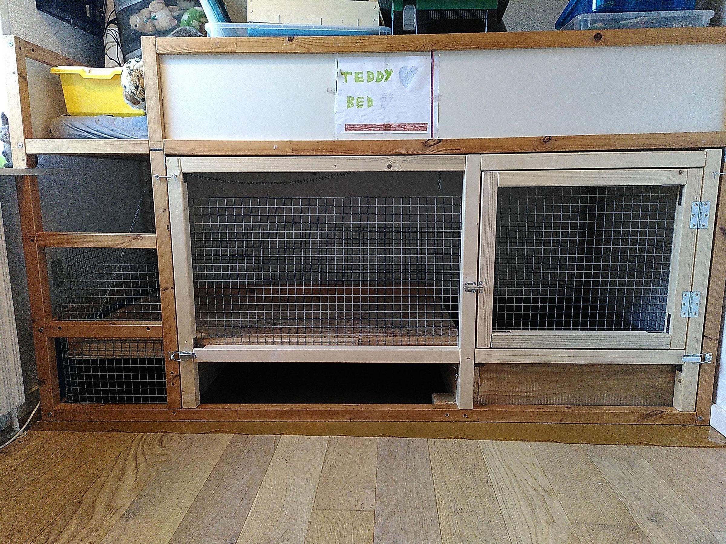 IKEA Kura Children's Bed Guinea Pig Cage 5 Steps (with Pictures