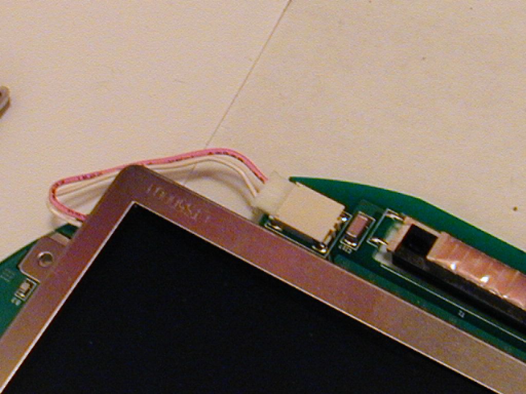Modificación LED de la pantalla