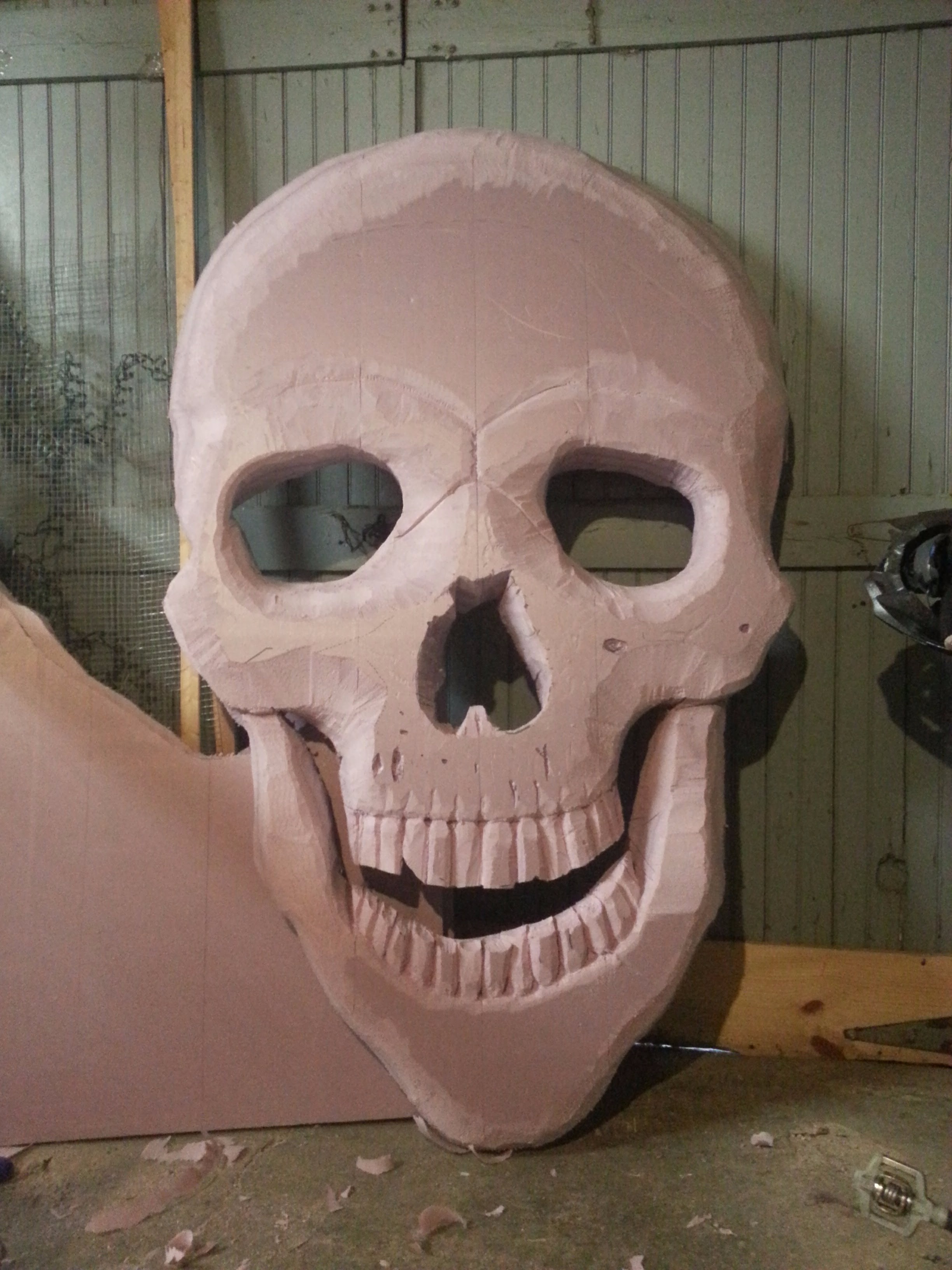 Giant Skeleton Halloween Decoration