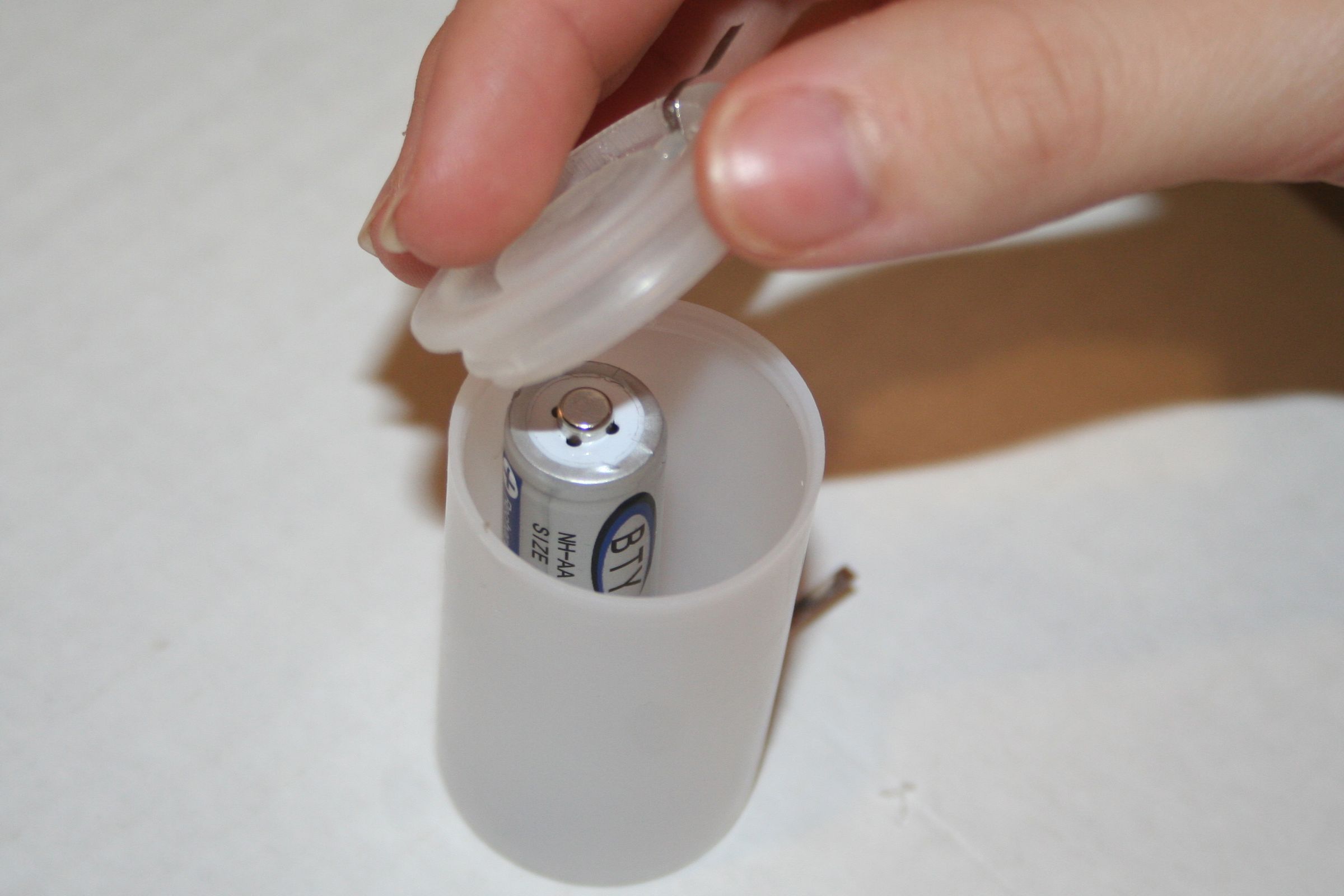 Easy Film Can AA Battery Holder 8 Steps Instructables