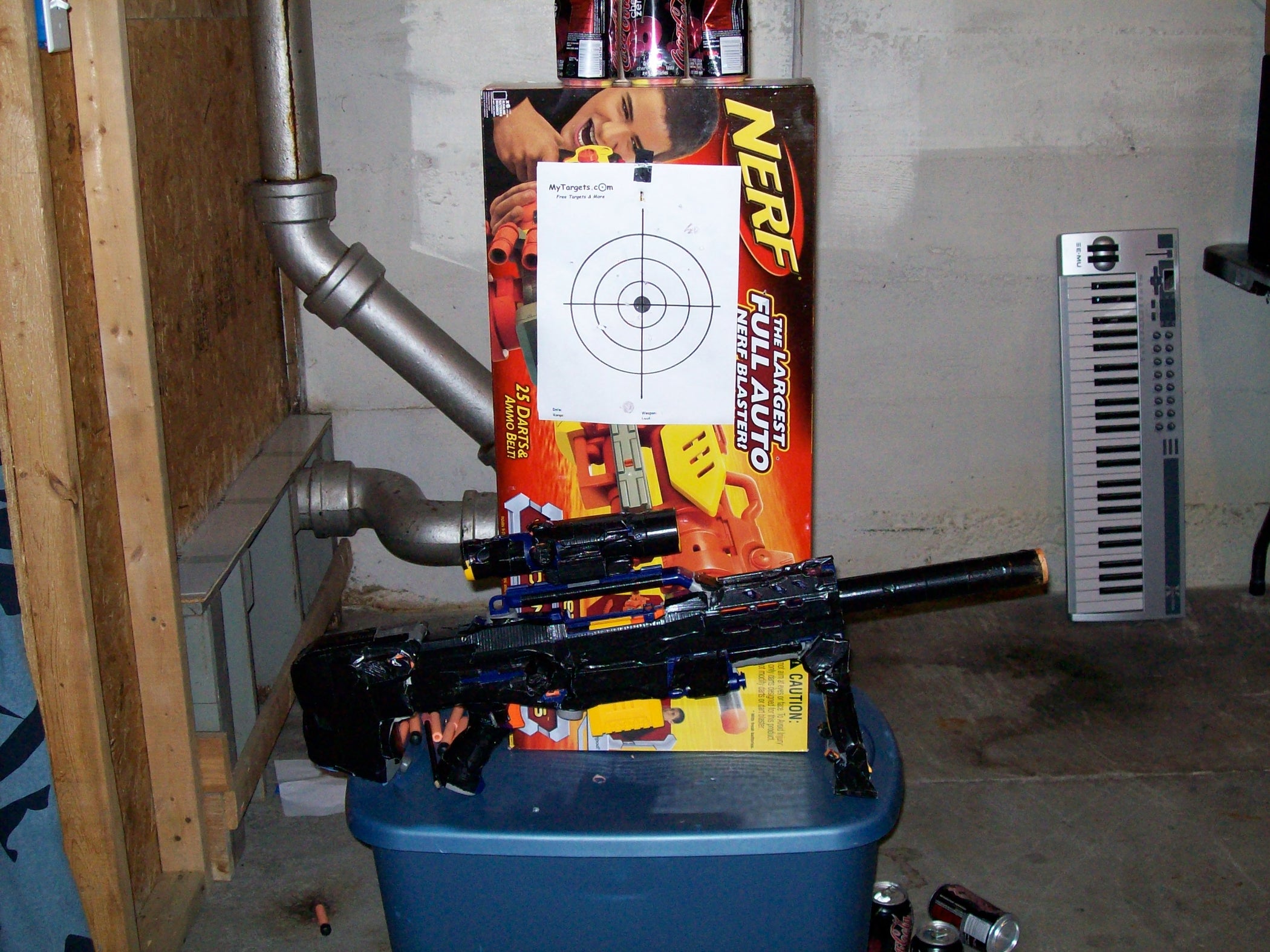 Easy Nerf Gun Target Instructables