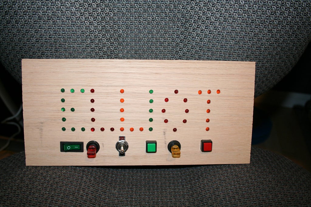 LED "Name" Switch Toy for Toddler 5 Steps (with Pictures) Instructables
