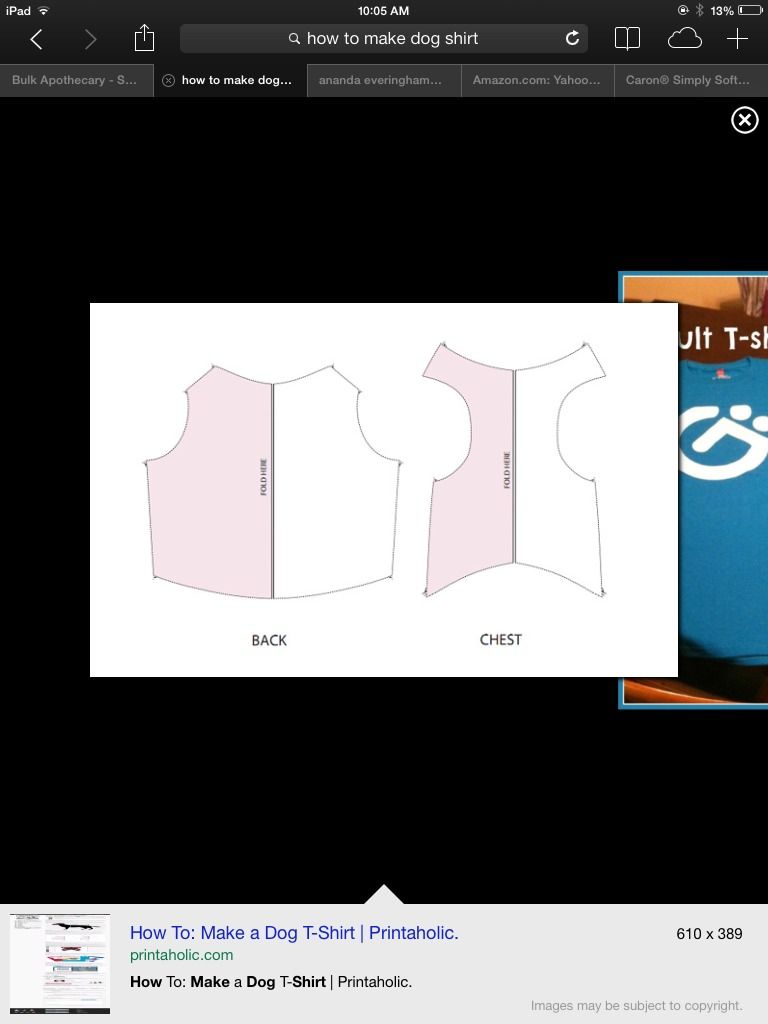 easy diy dog dress pattern