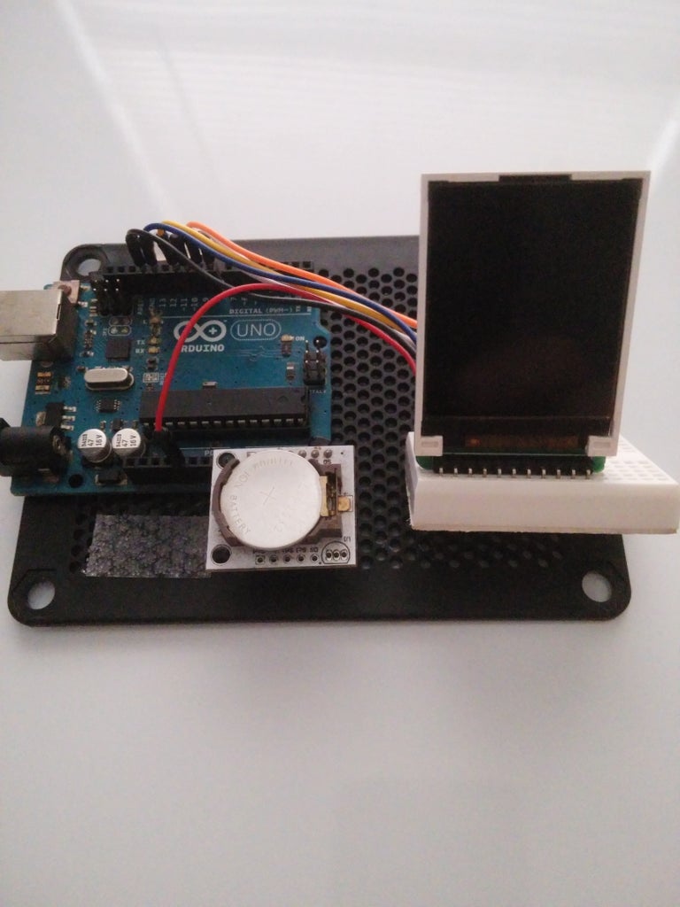 Arduino Color LCD Message Clock : 7 Steps (with Pictures) - Instructables