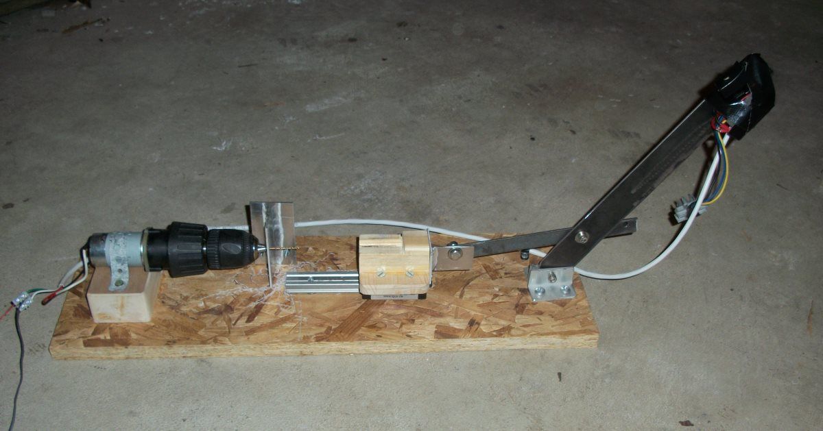 a simple machine for drilling stand-offs DIY Project DIY Project Image