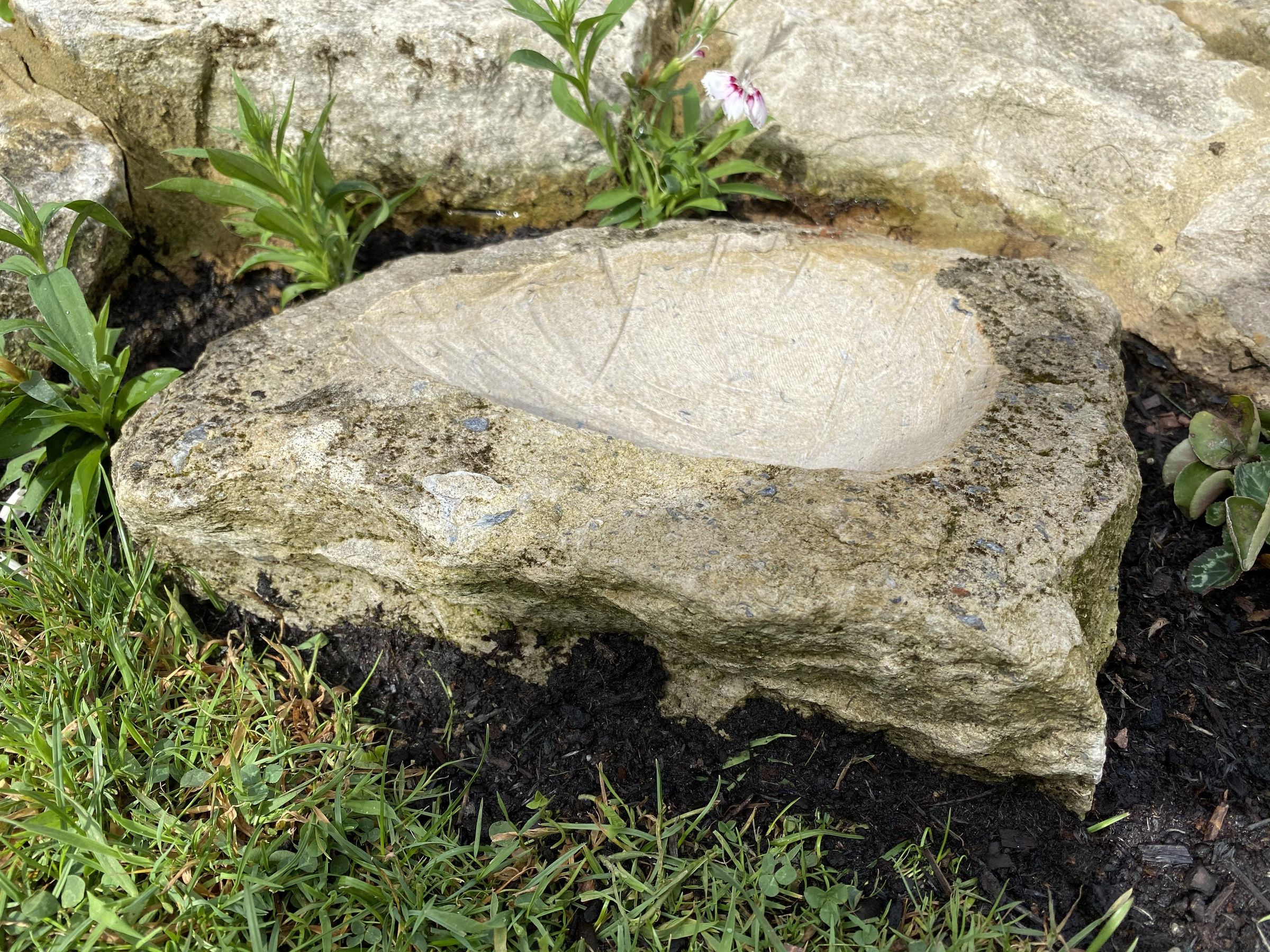 Beautiful Natural Bird Bath 3 Steps (with Pictures) Instructables