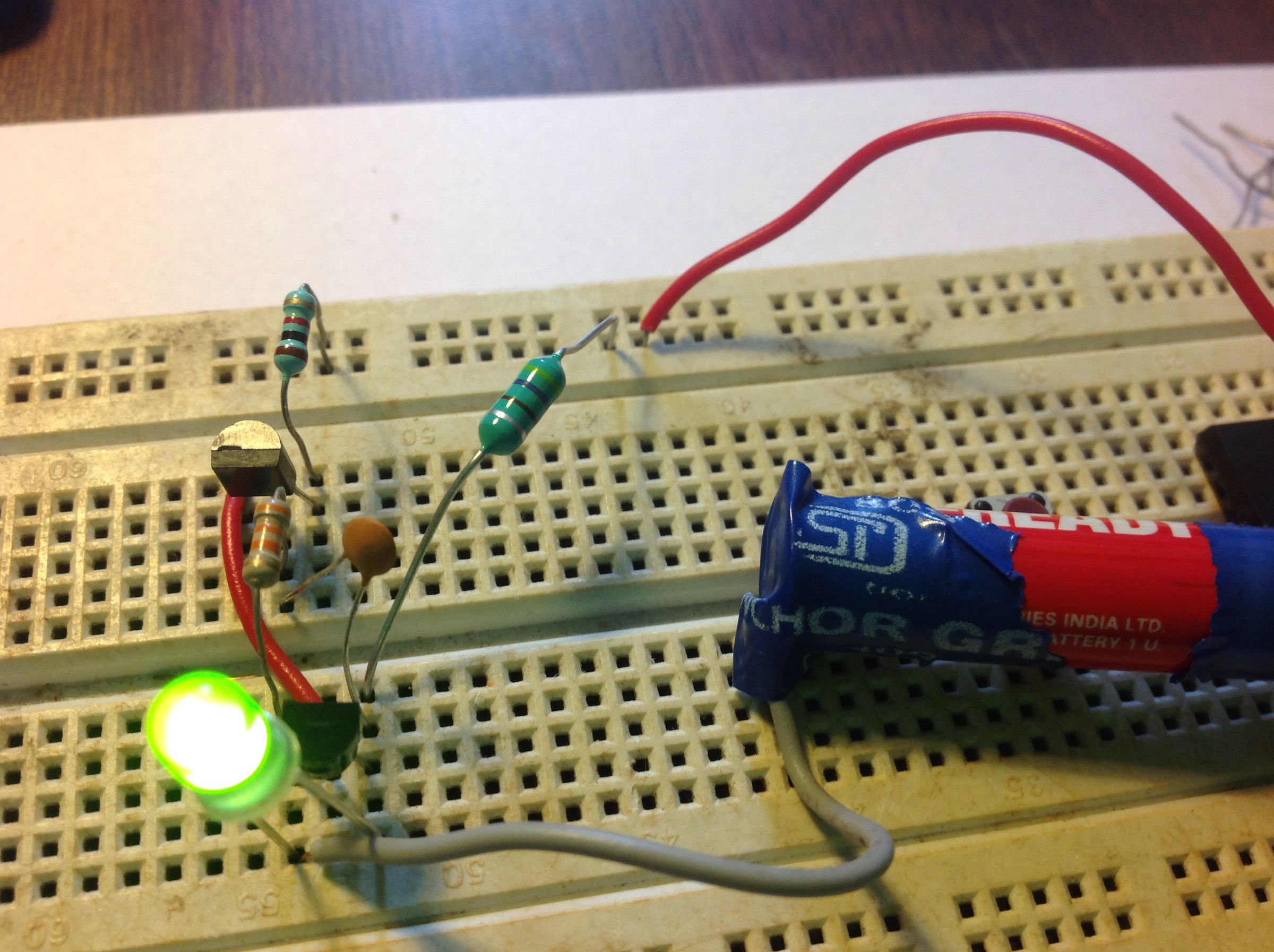 Super Simple Inductor Joule Thief! 5 Steps (with Pictures