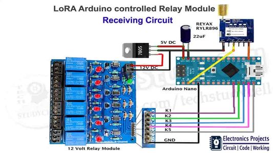 Lora Module Connection Lora Arduino Control Relay Module Circuit : 12 Steps - Instructables