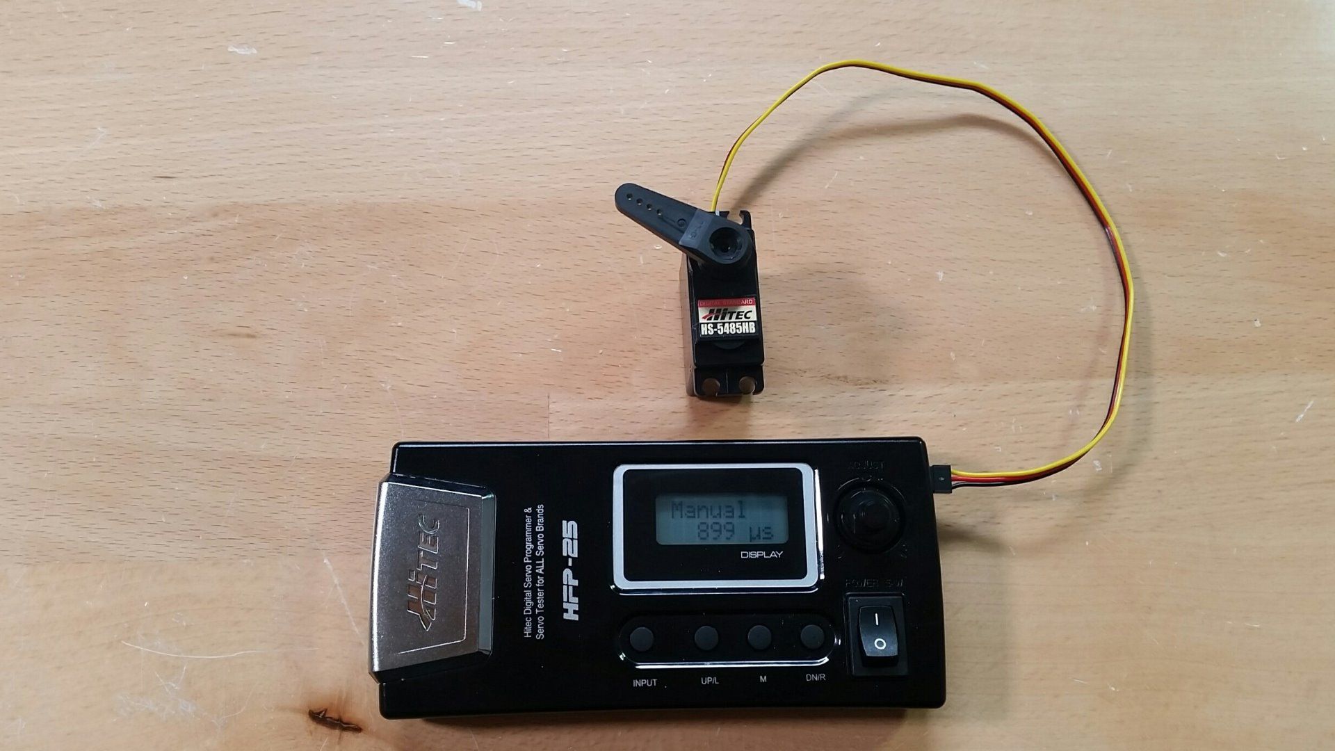 Hitec HFP25 Programmer How to Adjust Hitec Digital Servo Endpoints