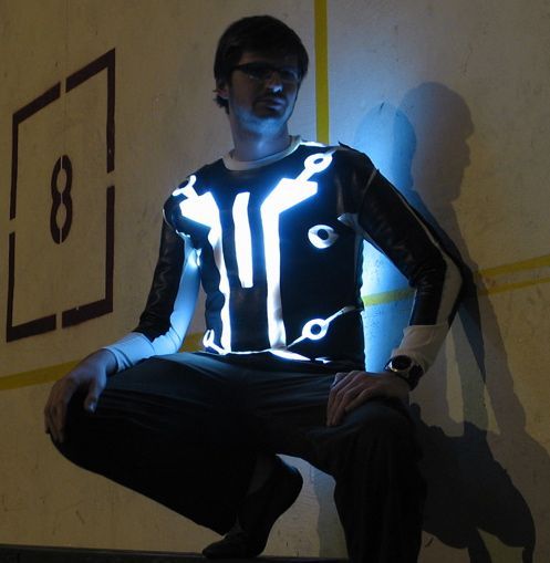 tron bike suit