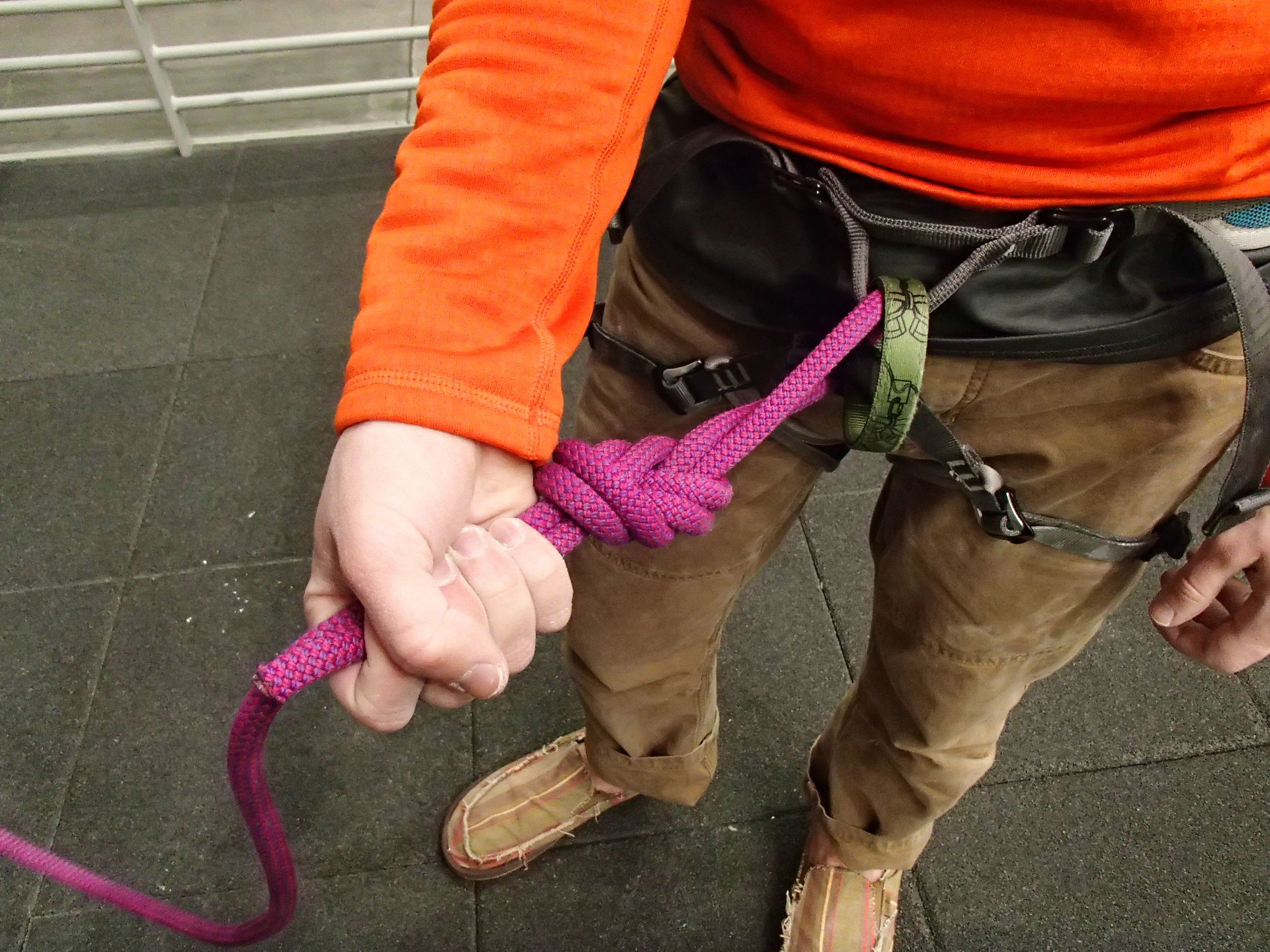 A Climber's Guide to the Figure Eight Follow Through Knot 5 Steps