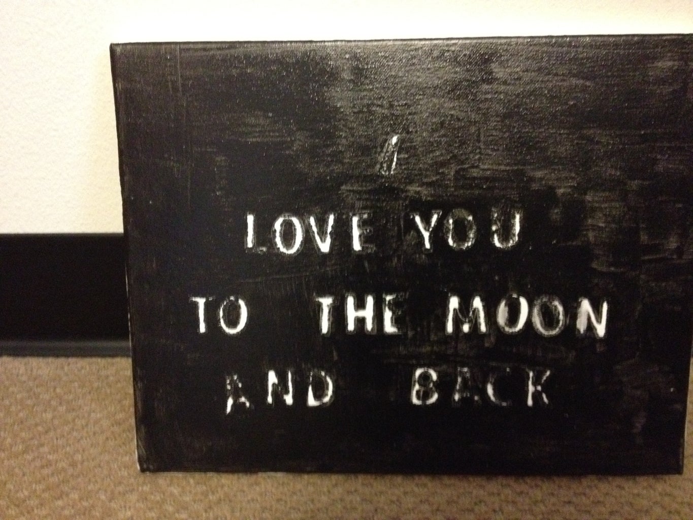 How to Make a Quote Canvas 7 Steps Instructables