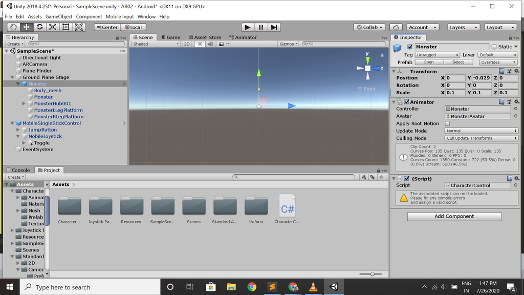 unity scripting api | coding examples | simple... Augmented Reality App for Beginners : 8 Steps - Instructables