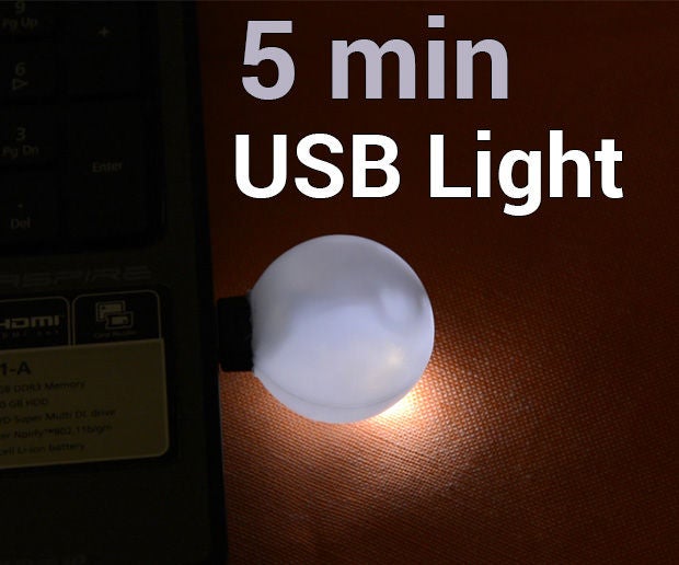 5 Min USB LED Light 3 Steps (with Pictures) Instructables