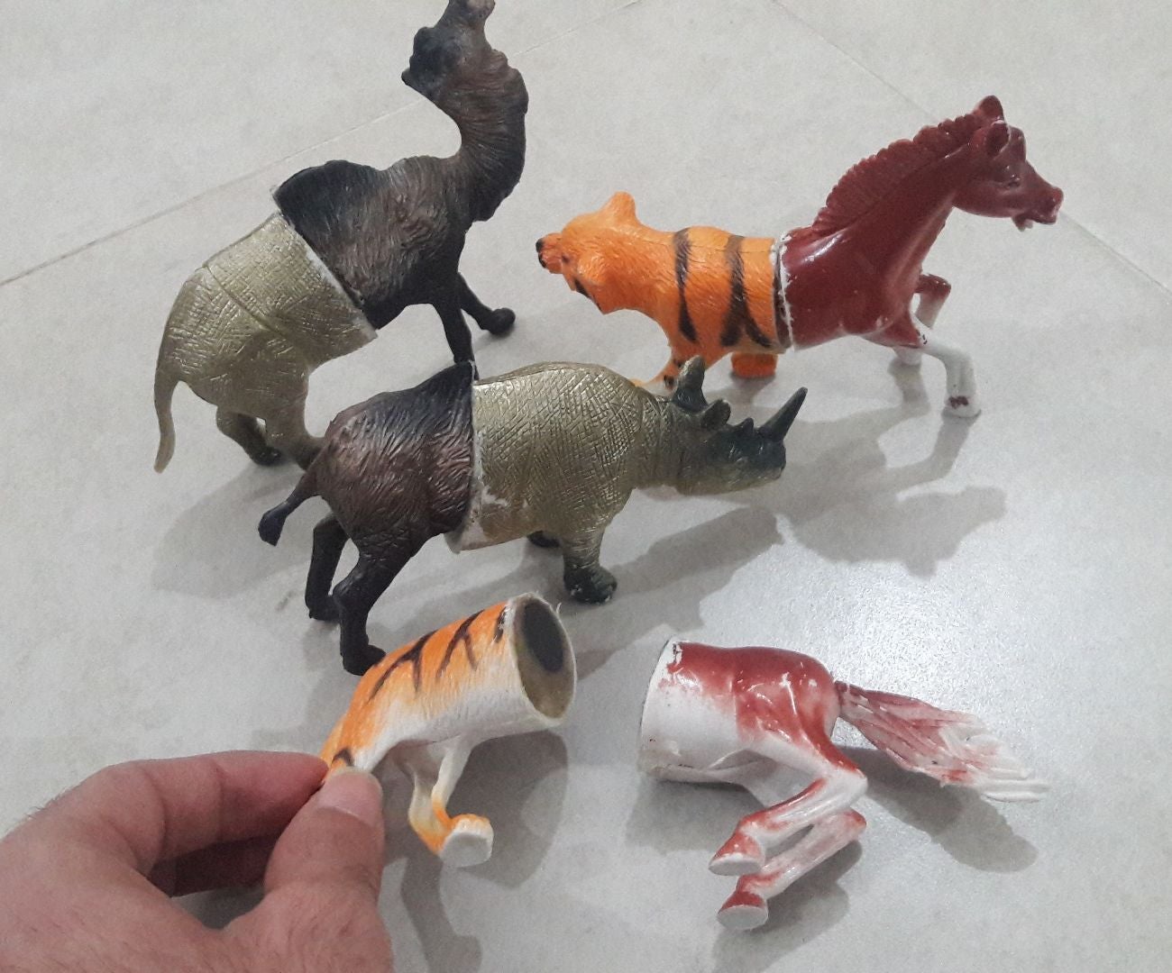 Mix and Match Animal Toys 7 Steps Instructables