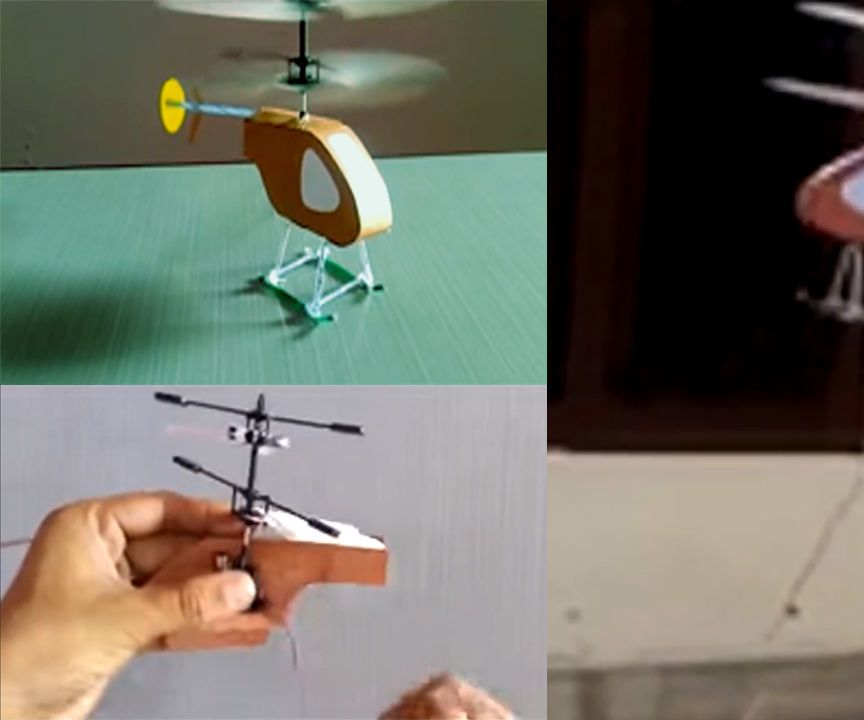 How to Make a Electric Toy Helicopter Thats Fly by Rasel Homemade