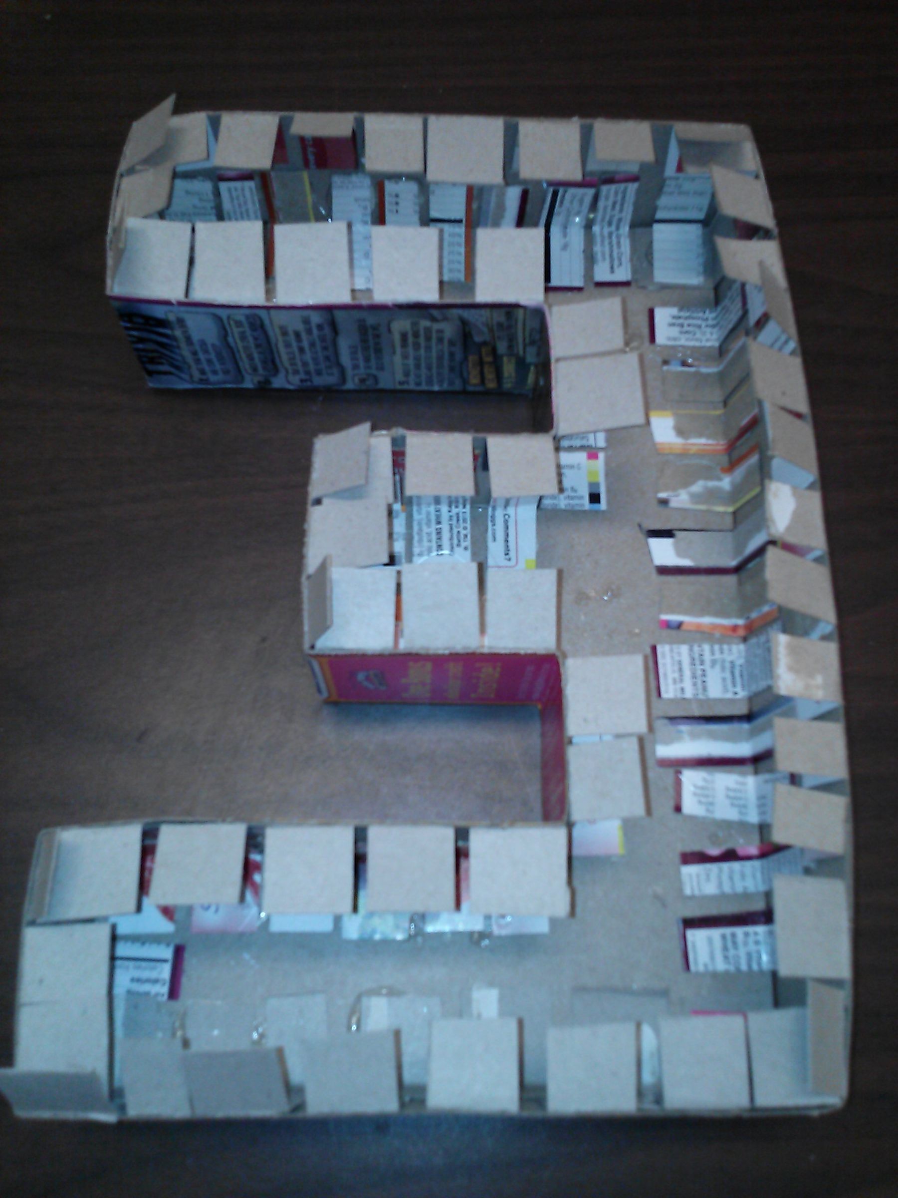 Cereal Box Letters 9 Steps (with Pictures) Instructables