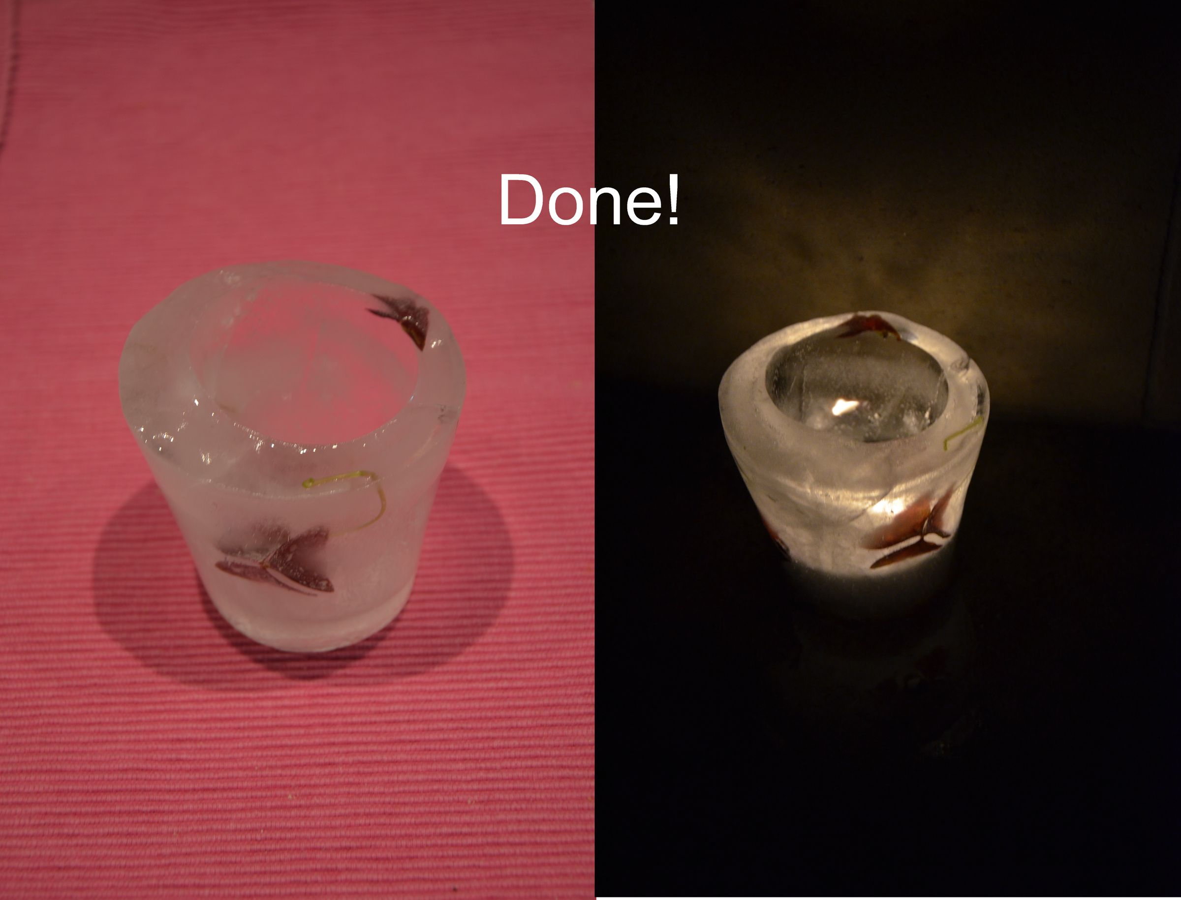 Making an Ice Candle Holder 7 Steps Instructables