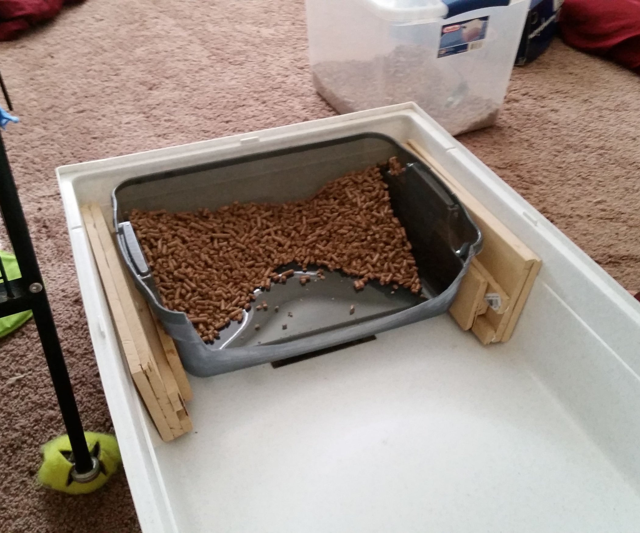 Ferretproof a Litter Pan With ULPM! 8 Steps Instructables