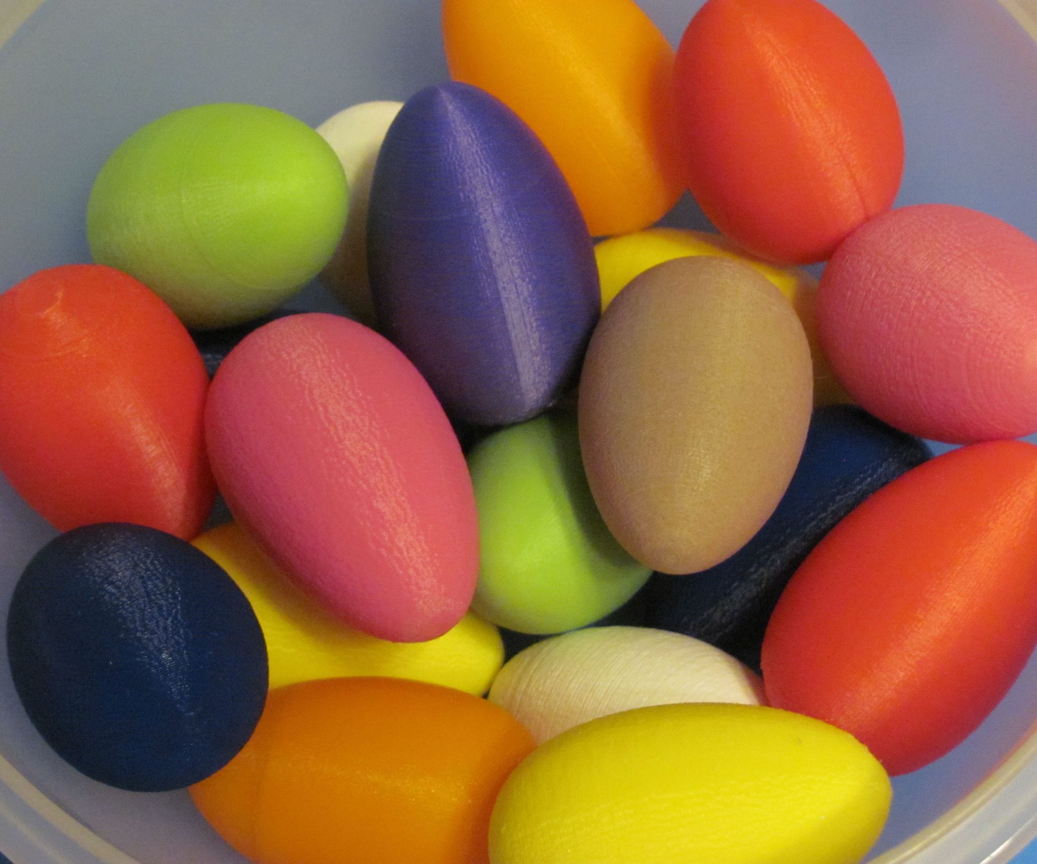 Rhythm Eggs (Egg Shakers) 3D Printed Percussion Instrument for Kids