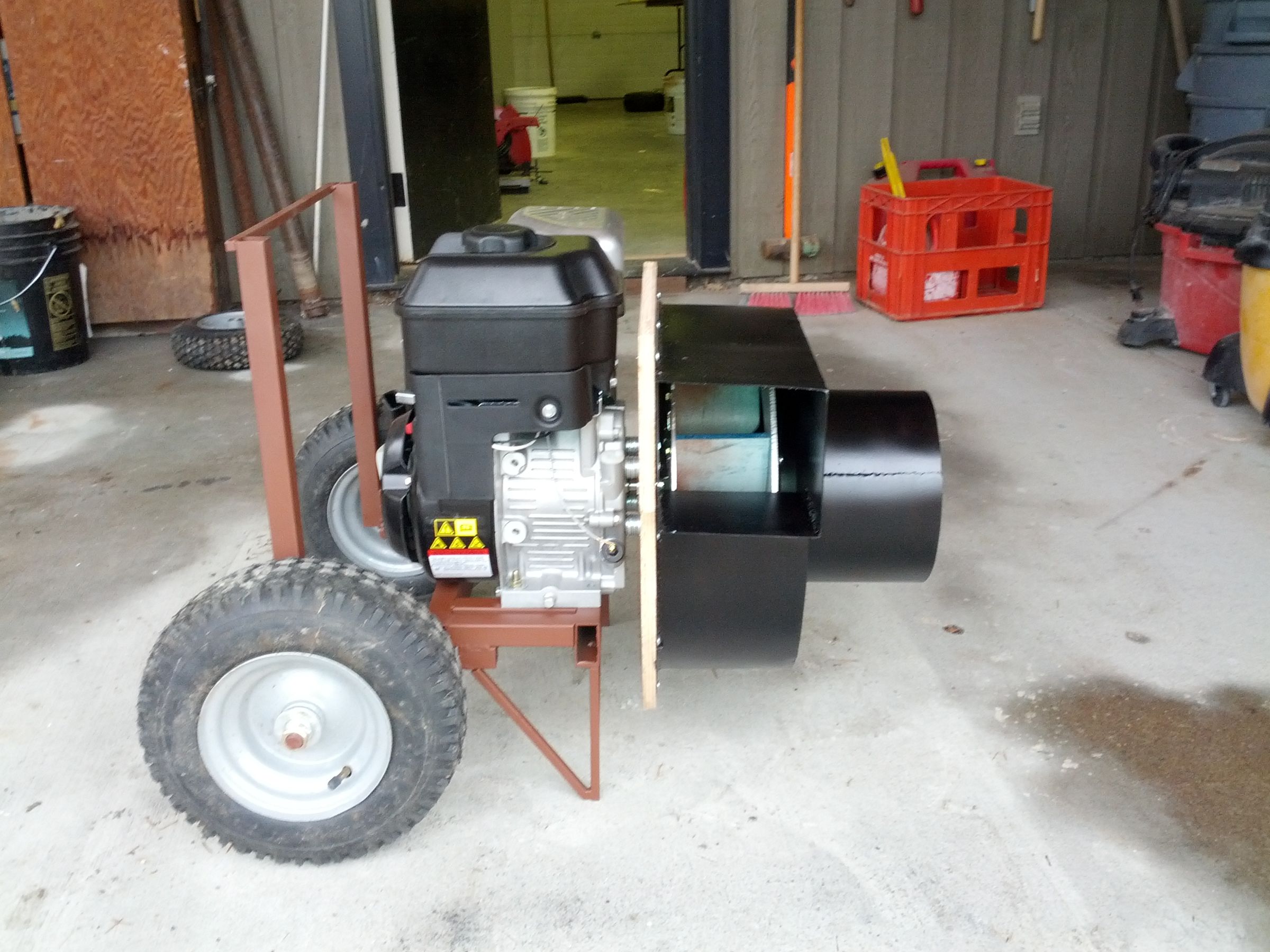 Insulation Vacuum (Homemade Commercial Blower) 11 Steps (with