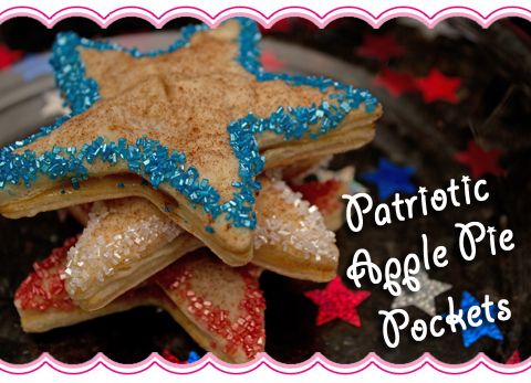 DIY guide for Patriotic Apple Pie Pockets with step-by-step instructions
