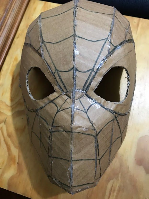 Spiderman Facemask 7 Steps With Pictures Instructables