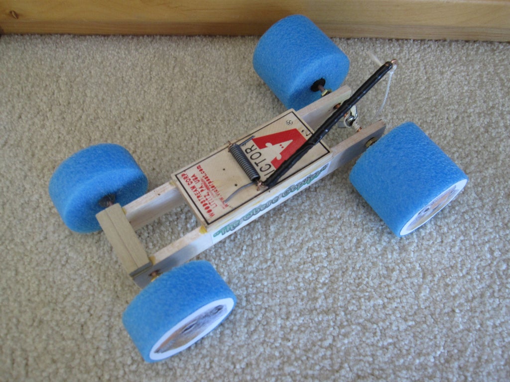 Mousetrap Car Racer : 8 Steps - Instructables