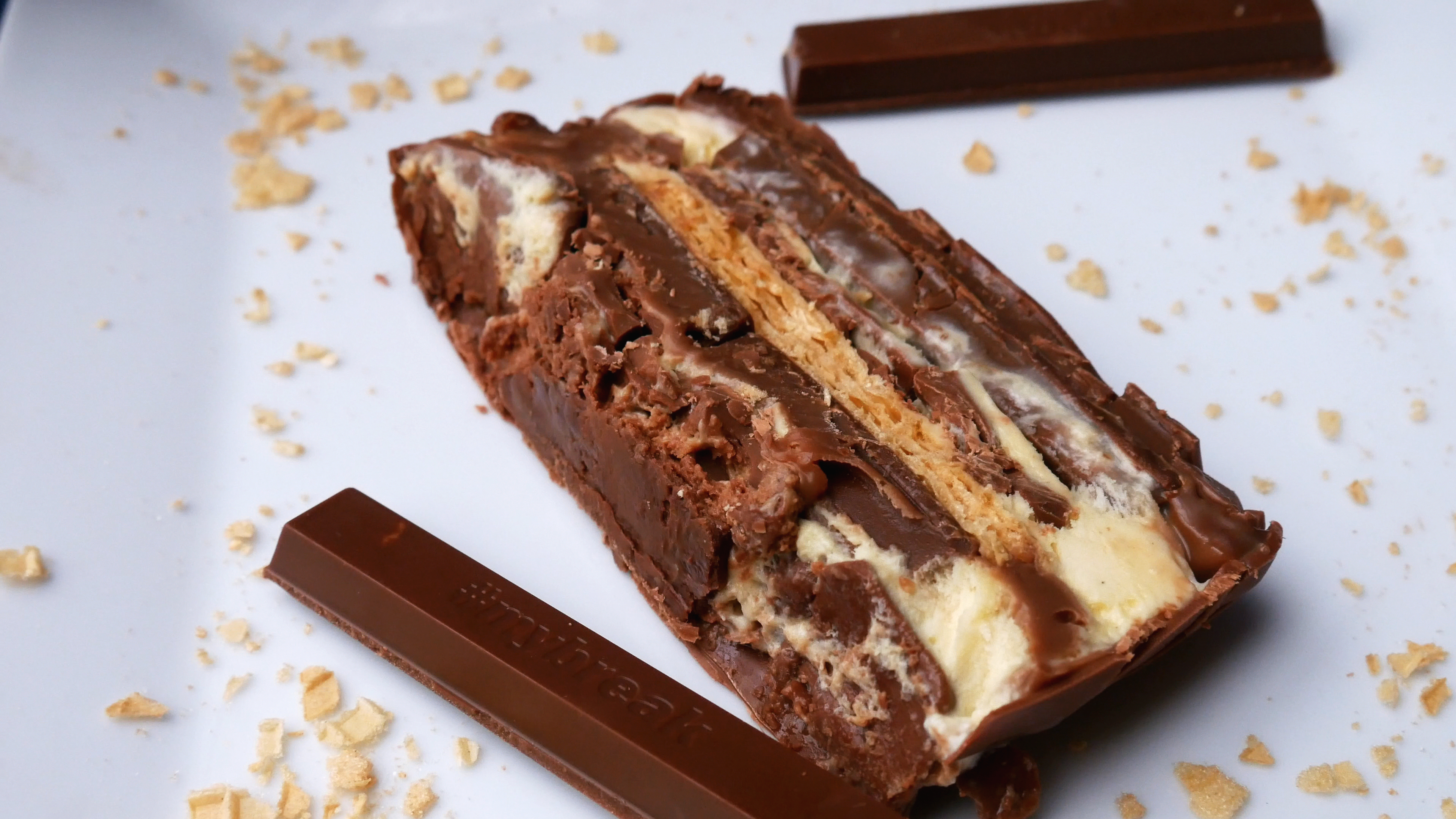 NO BAKE KIT KAT ICE CREAM CAKE (with Pictures) Instructables