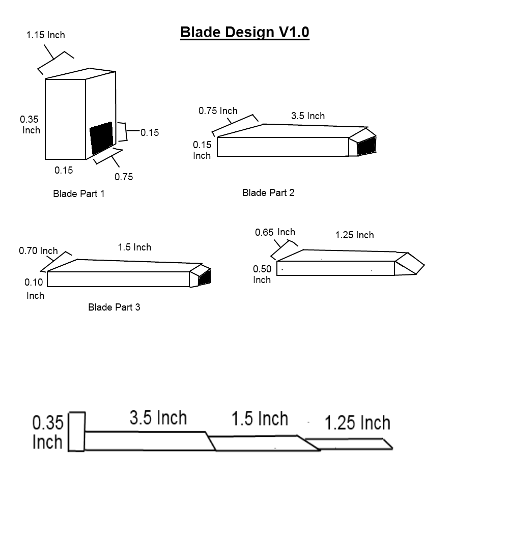 Hidden Blade Design V1.0 6 Steps Instructables