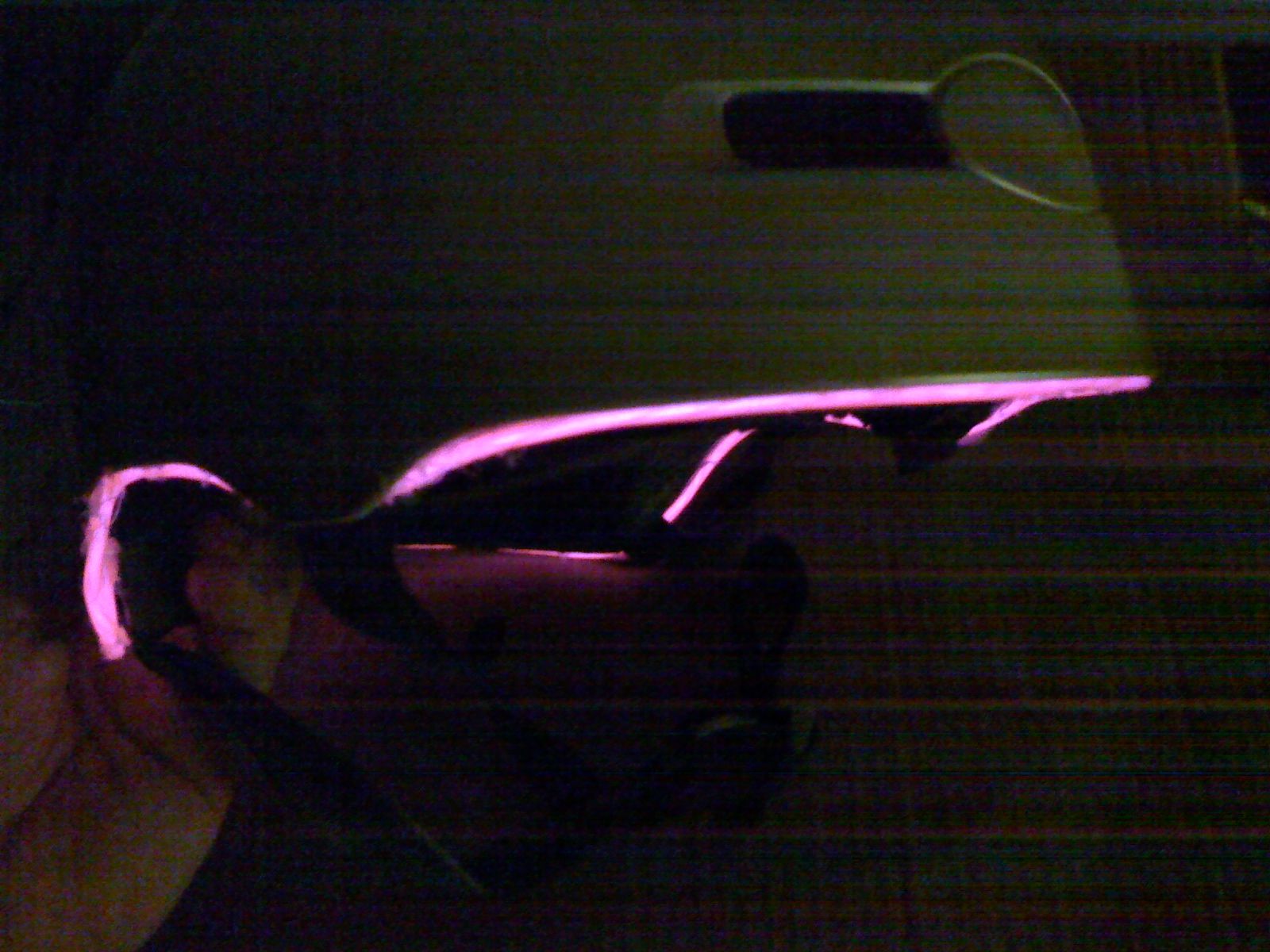 "tron" el wire bike helmet DIY Project DIY Project Image