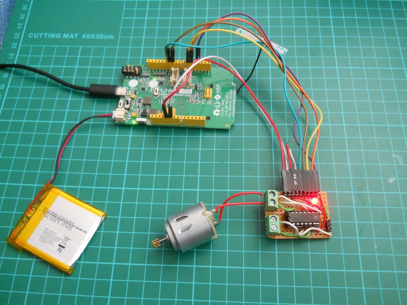 $1 Motor Driver Circuit for Arduino : 7 Steps (with Pictures ...
