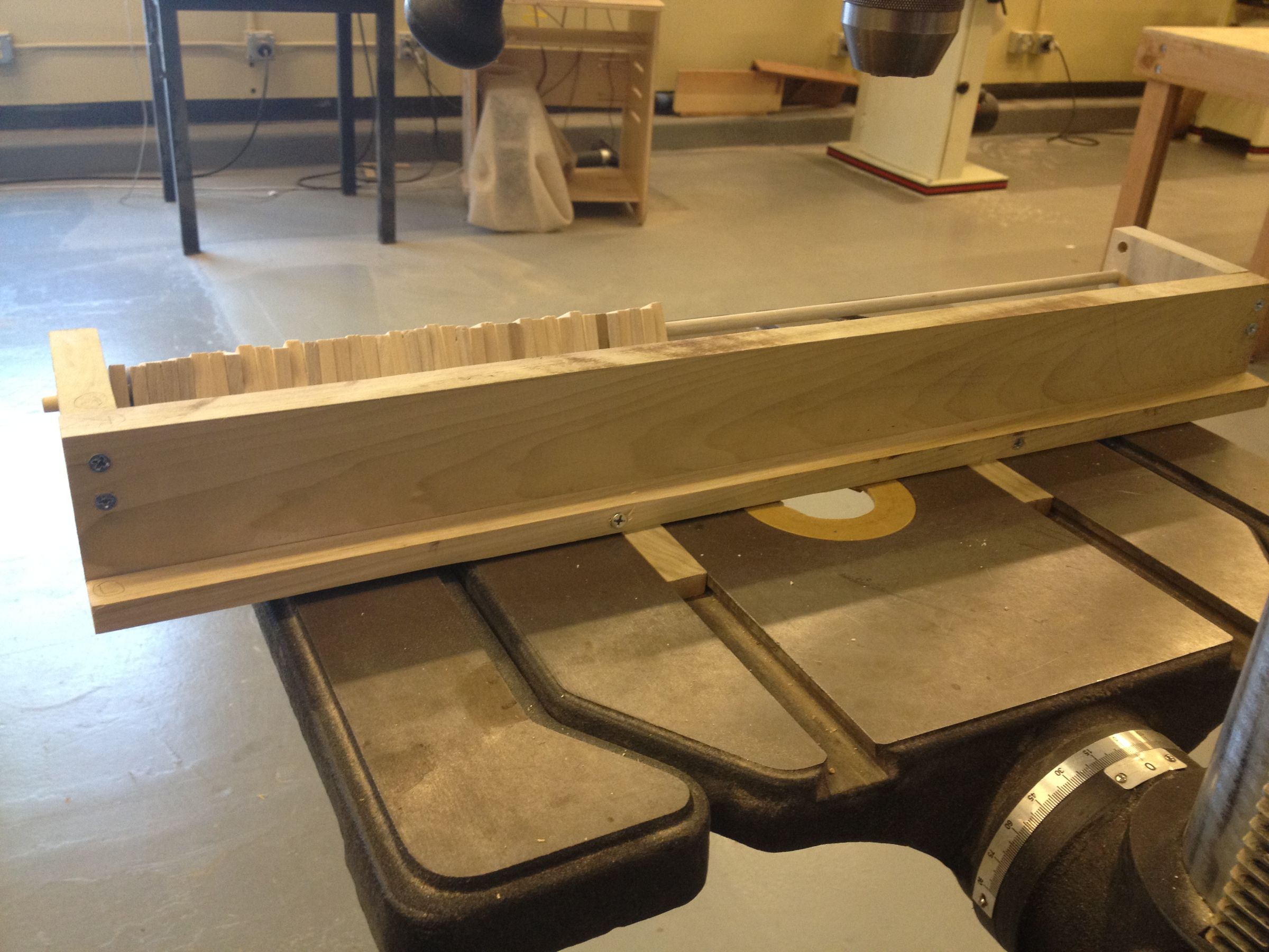 Cribbage Board Jig for a Drill Press 6 Steps (with Pictures