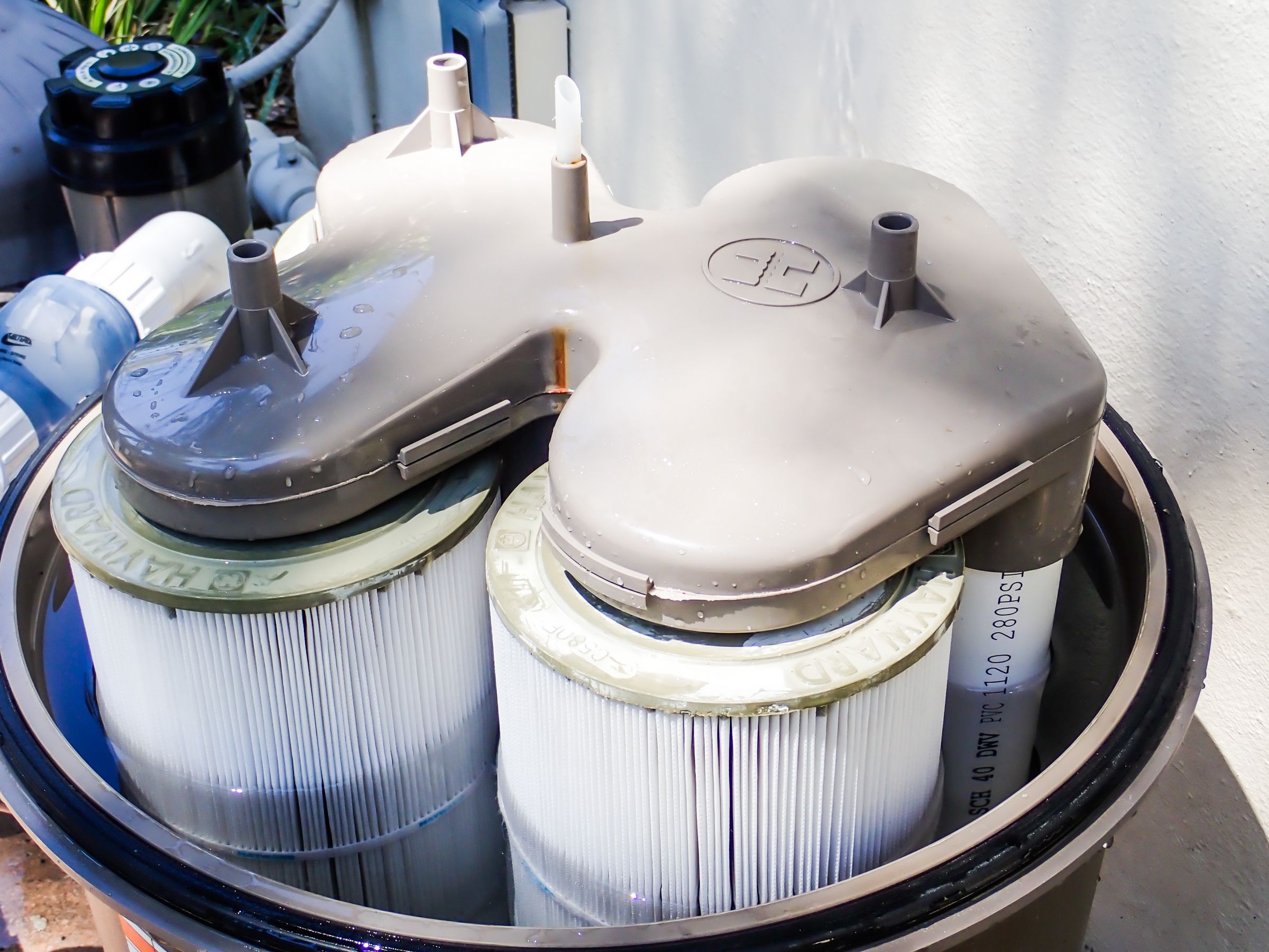 How to Clean a Pool Cartridge Filter System 15 Steps (with Pictures