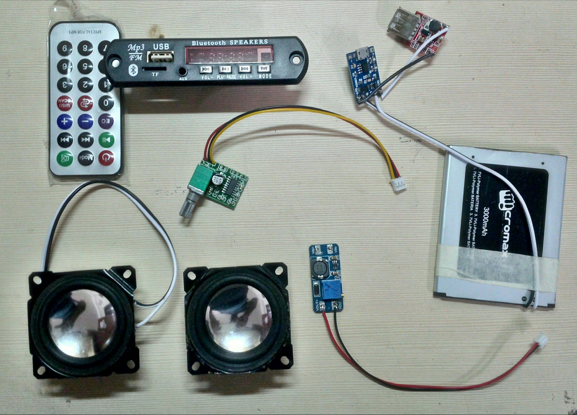 Recycled Portable Bluetooth Speakers 8 Steps (with Pictures