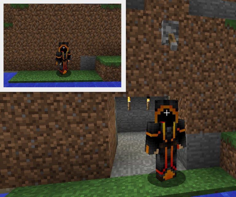 Super Secret Door In Minecraft 13 Steps Instructables