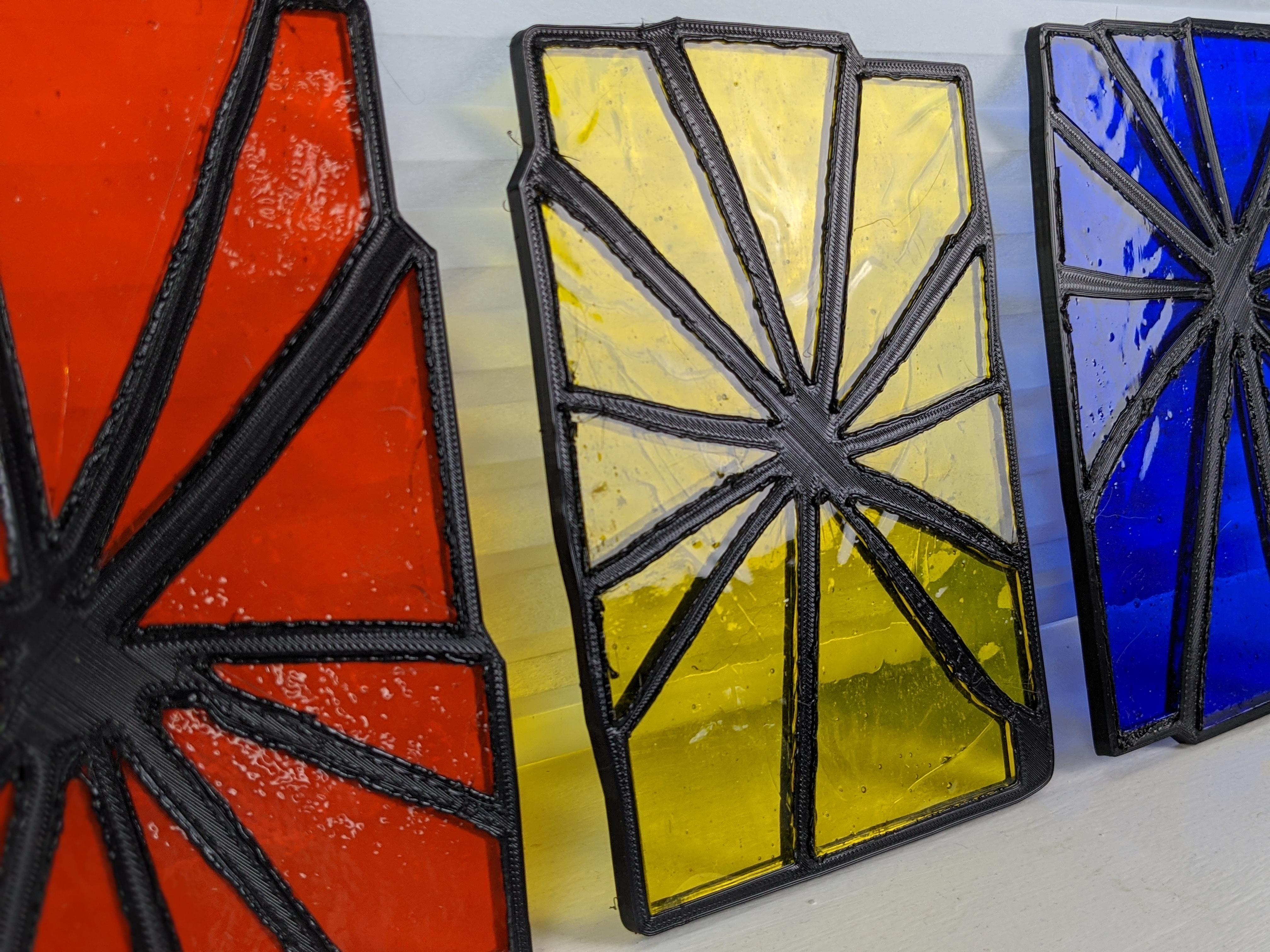 3D Printed Glass Shatter "Stained Glass" 9 Steps (with Pictures