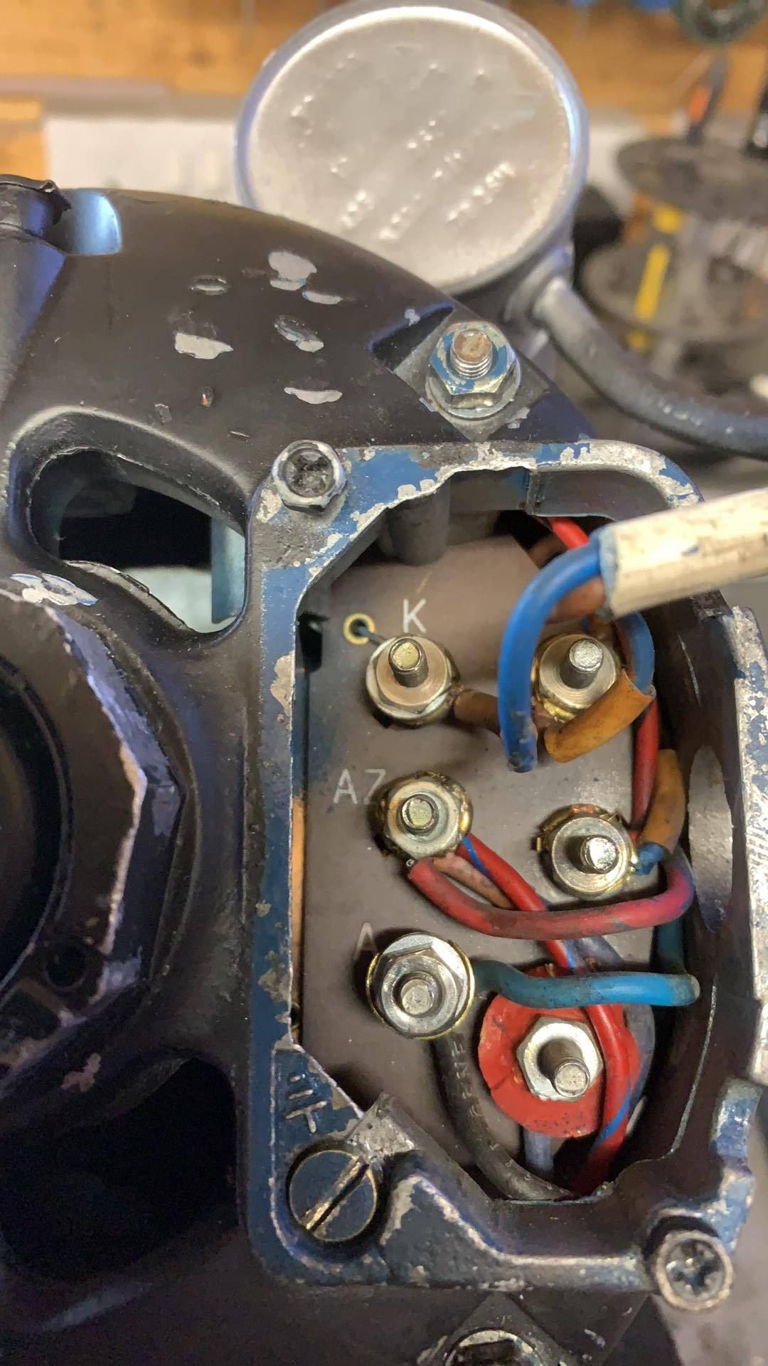 Wiring Up a Brooke Crompton Single-phase Lathe Motor (Myford Lathe) : 5