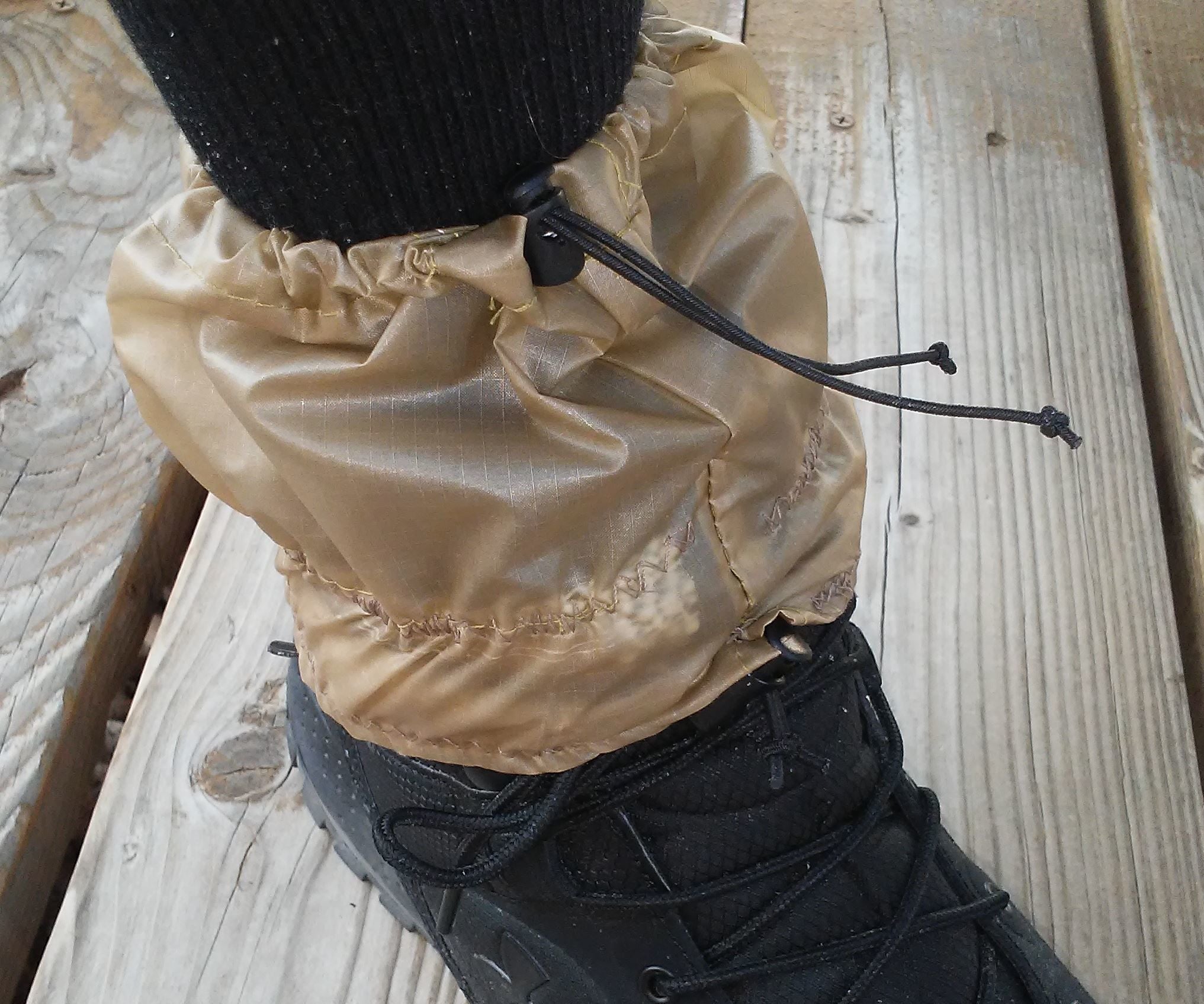 Hiking Boot Gaiters_v2 8 Steps Instructables