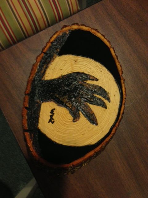 zombie pyrography DIY Project DIY Project Image