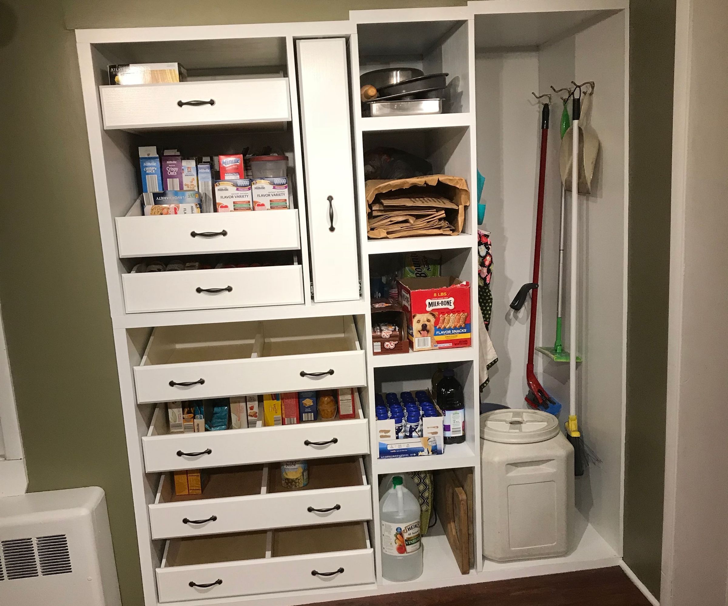 Open Kitchen Pantry